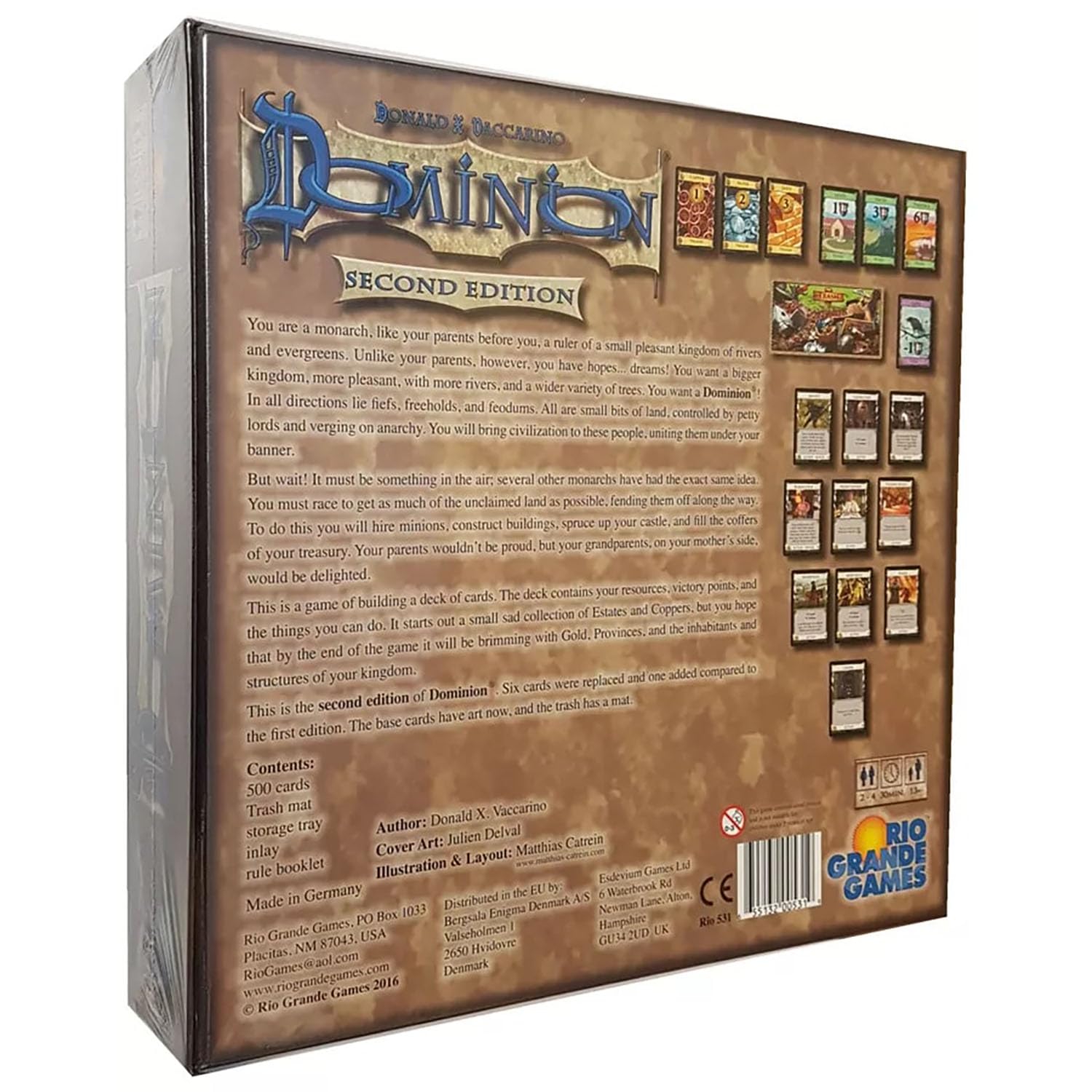 Rio Grande Games Dominion Brettspiel, zweite Ausgabe 6
