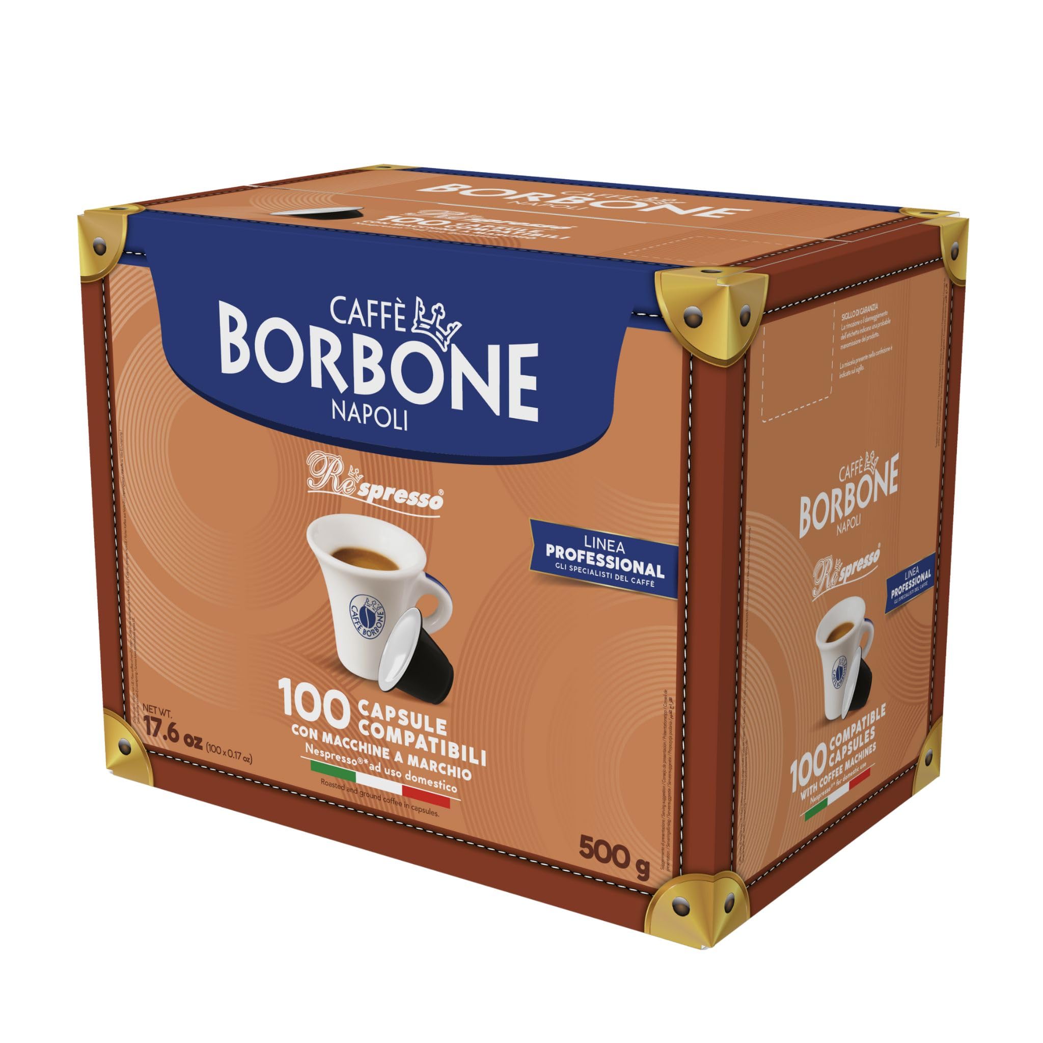 Caffè Borbone Blue Respresso Capsules - 100 Nespresso Compatible Coffee Pods 3