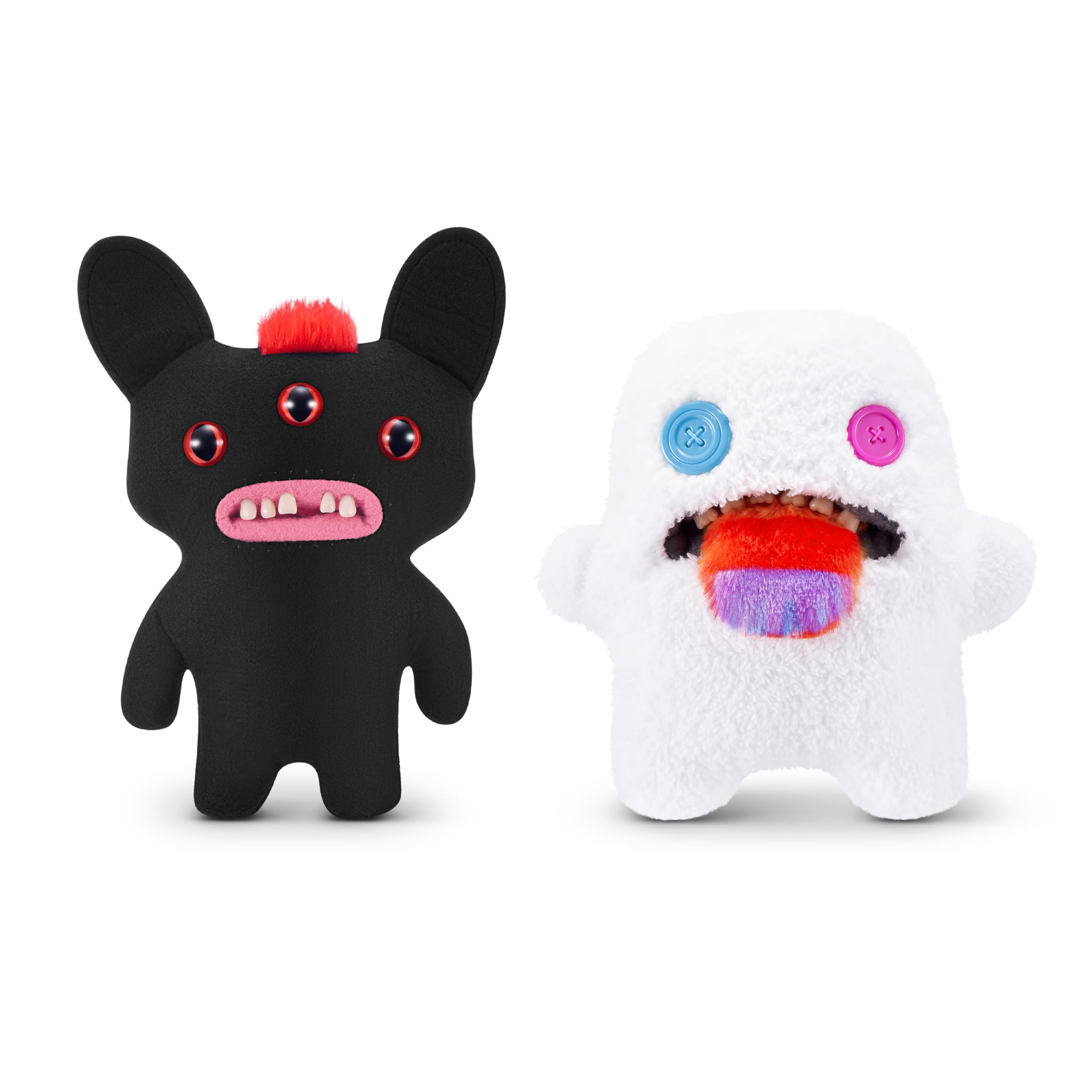 Fuggler Hairy Fuggs 2 Pack - 9-inch Funny Ugly Monster Plush Toys by ZURU