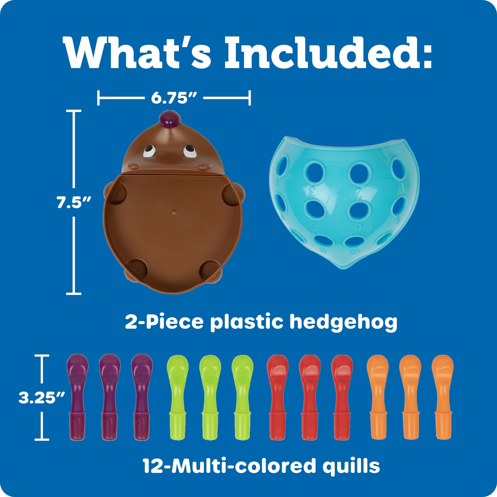 Learning Resources Spike the Fine Motor Hedgehog - Educational Peg Play Toy for Toddlers 18m+ 13