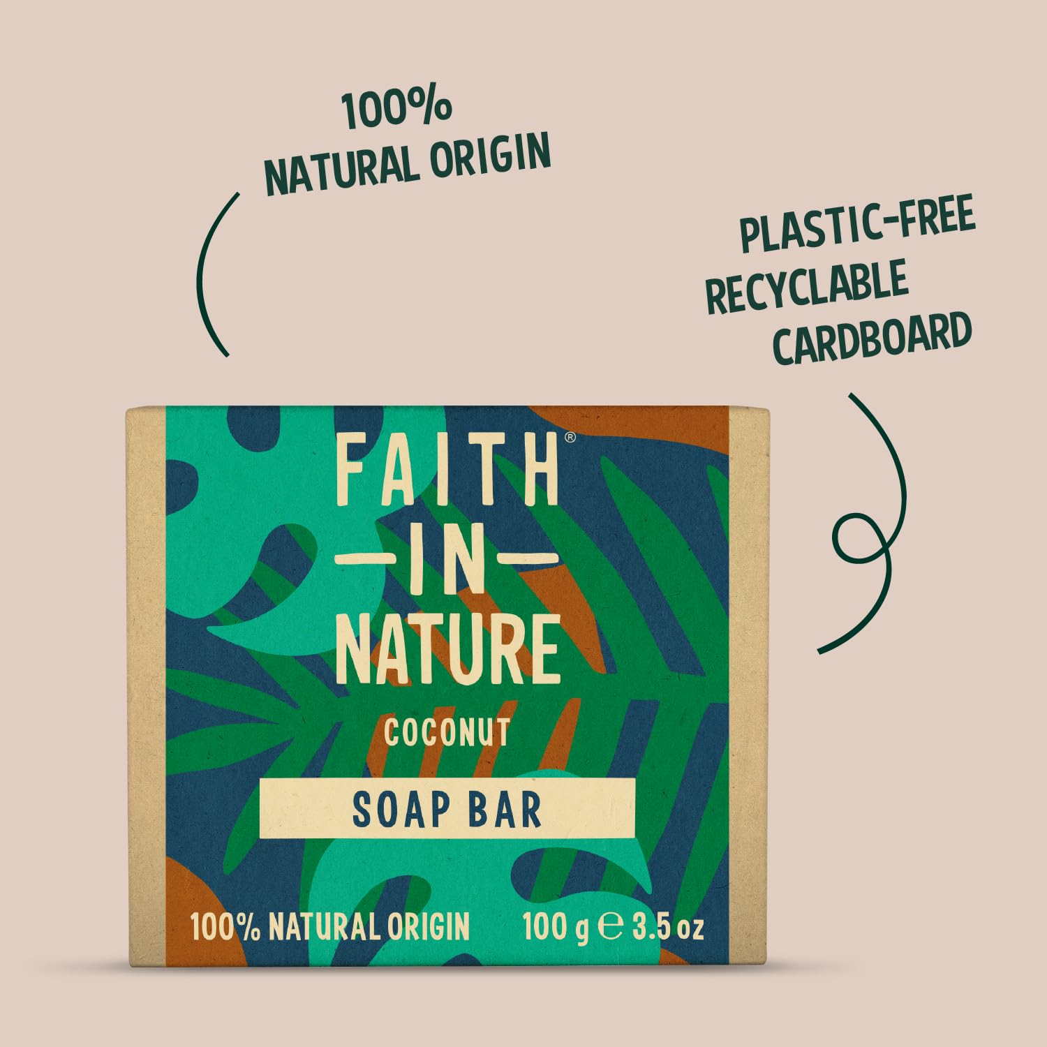 Faith in Nature - Coconut Hand Soap Bar (100g) 8
