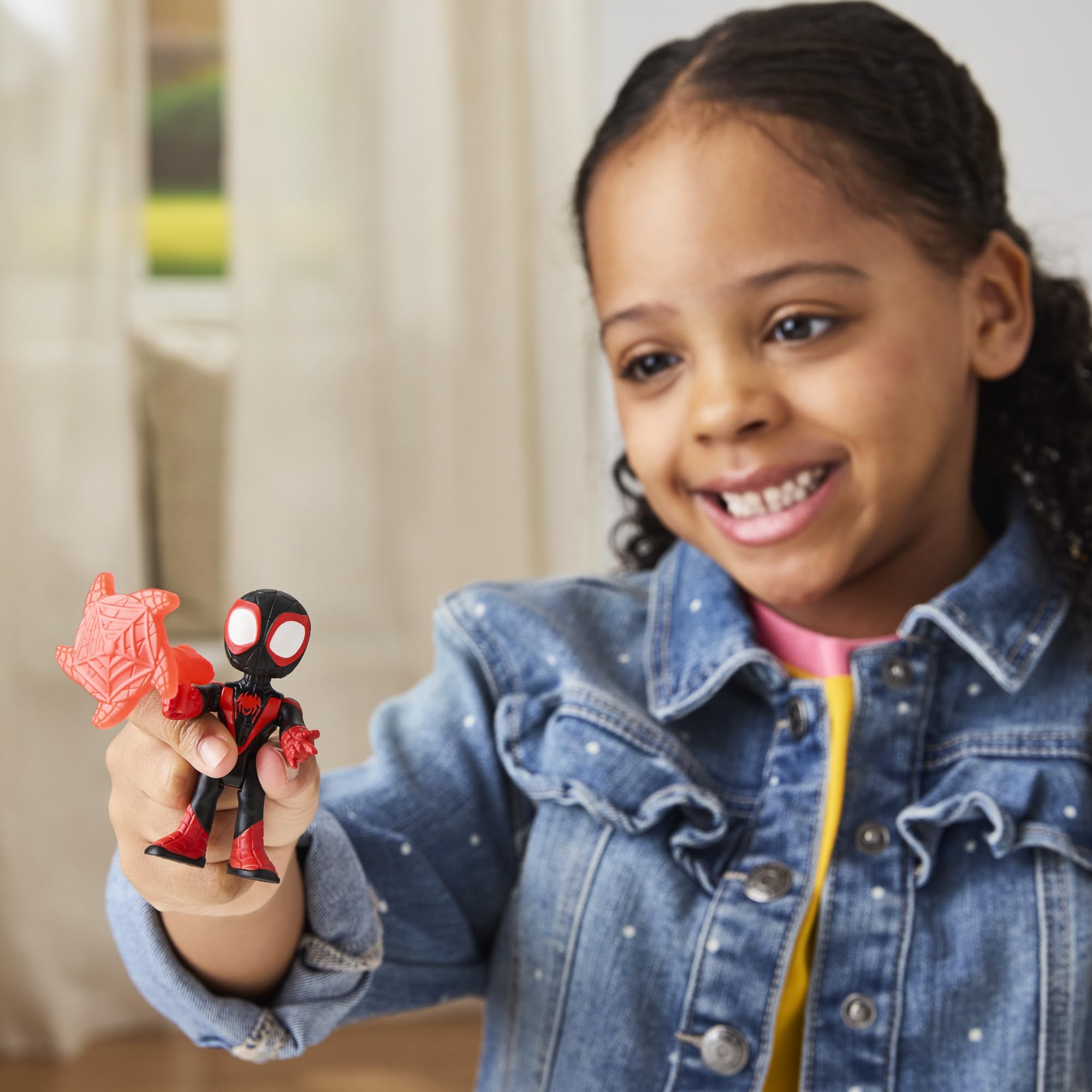 Spidey and His Amazing Friends Web-Slinging Adventure Set - 4-Pack Poseable Marvel Action Figures 5