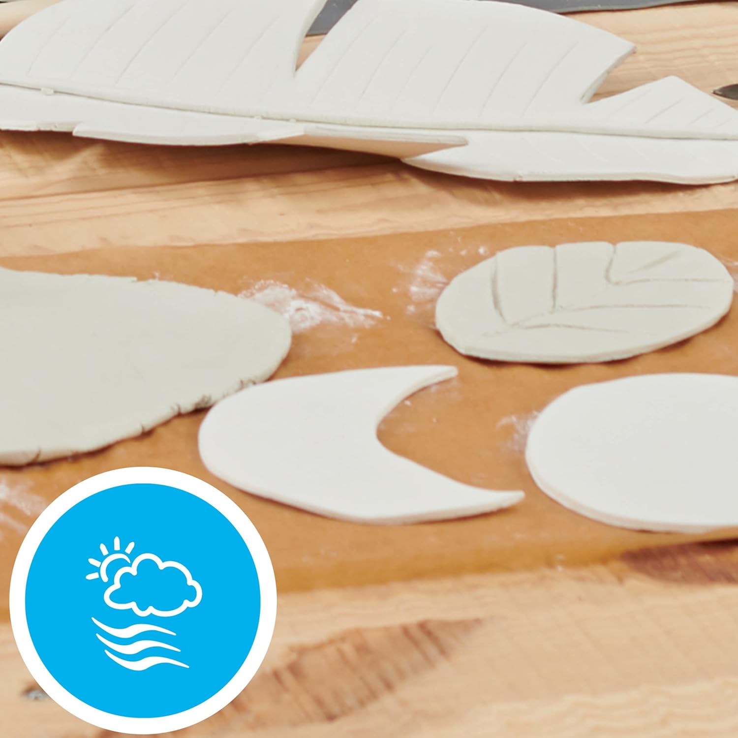 STAEDTLER FIMO Air Basic Air-Drying Modelling Clay - 1 kg White, No-Bake Craft Clay for Kids & Adults 3