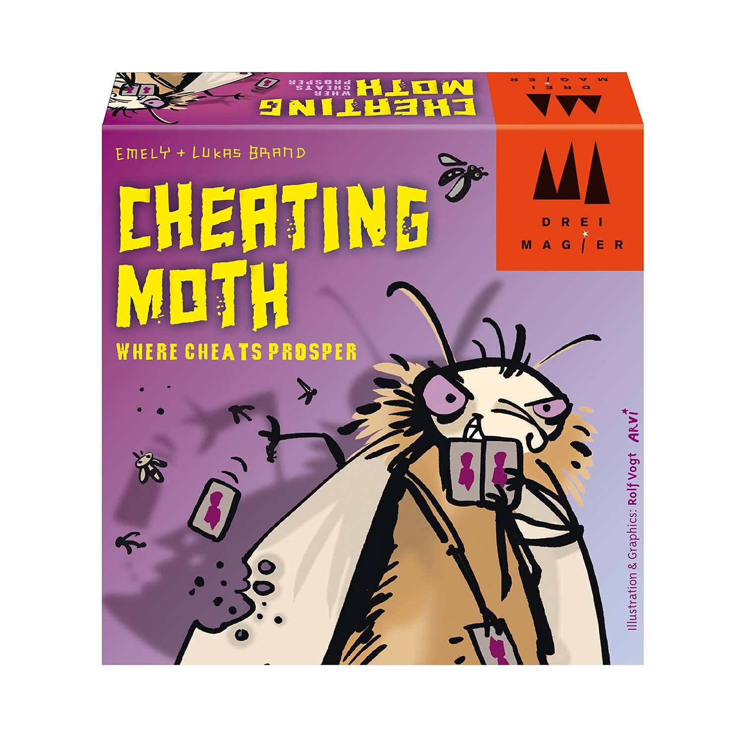 Coiledspring Games Cheating Moth Card Game 5
