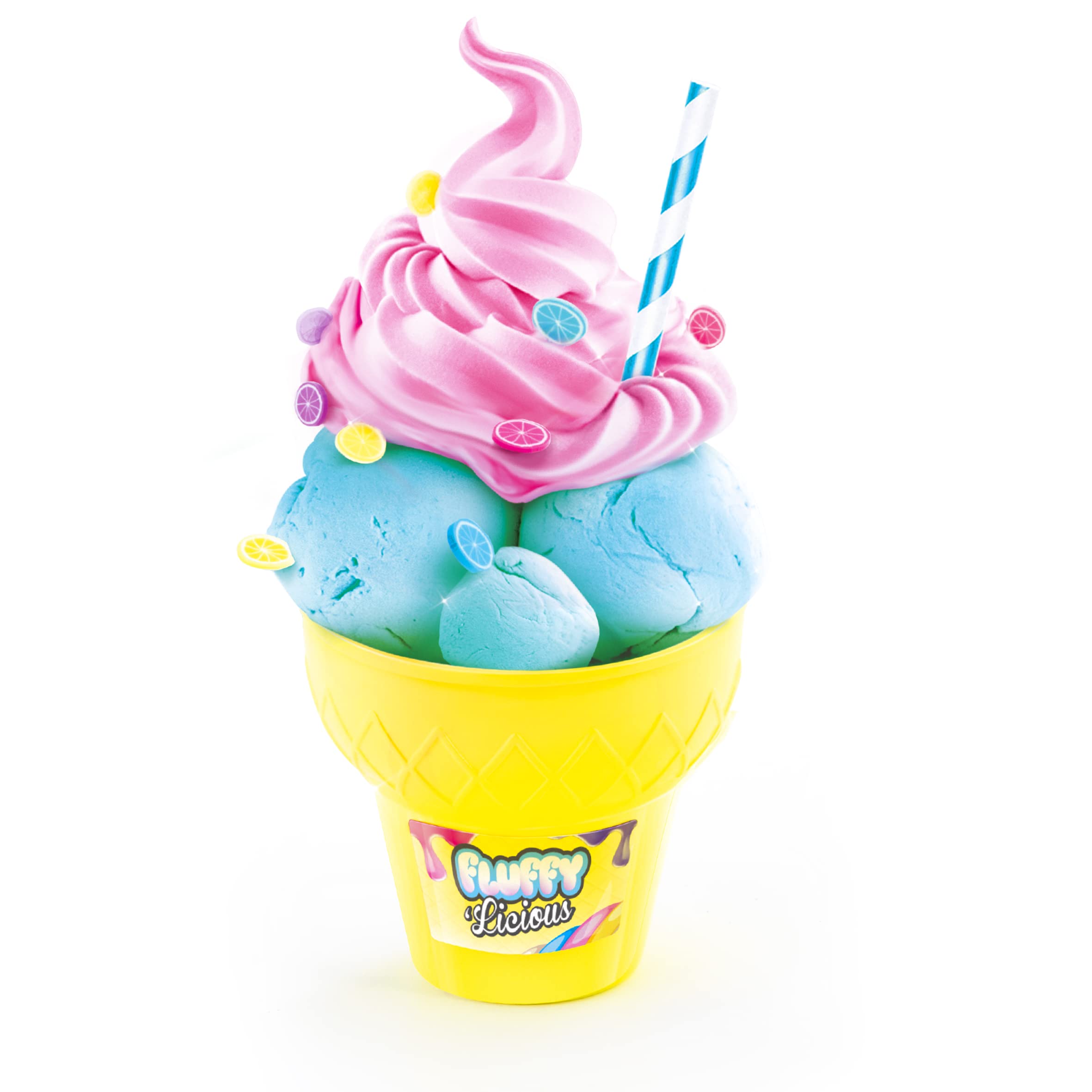 So Slime DIY Fluffylicious Slime Case - No Glue Fluffy Slime Kit for Kids 6+ 4