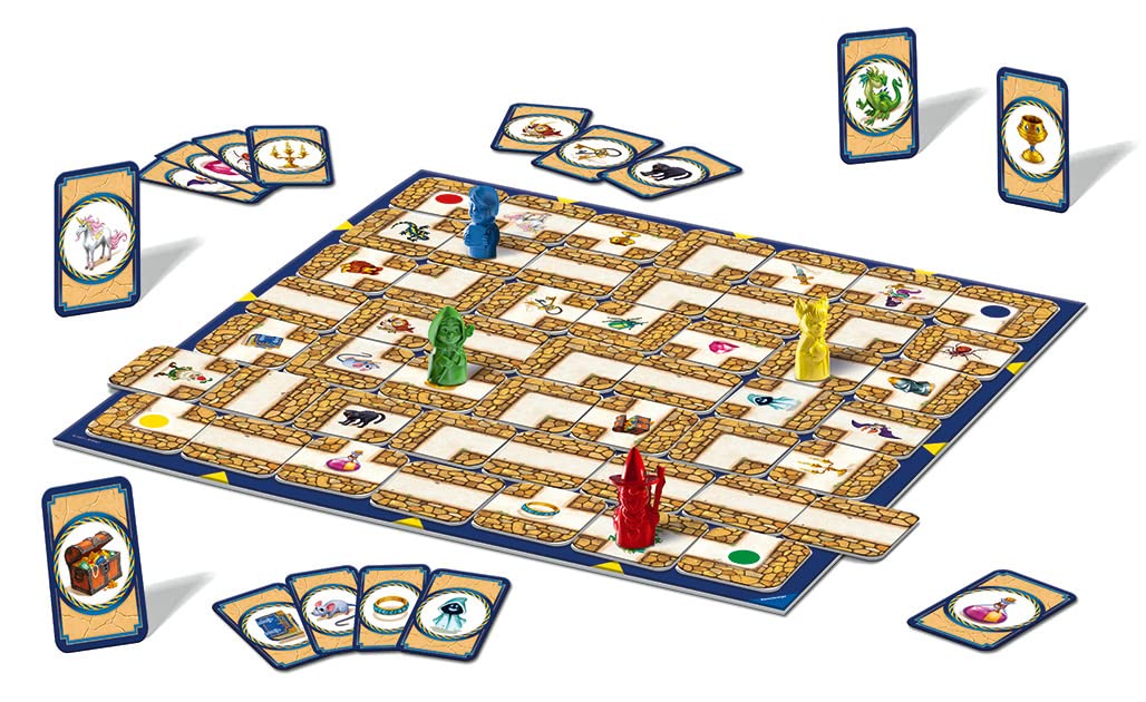 Ravensburger Labyrinth Moving Maze Family Board Game for Kids and Adults 9