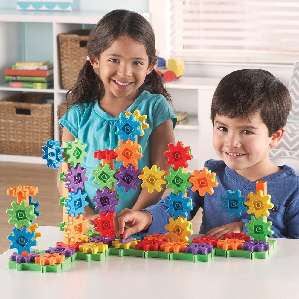 Learning Resources Gears Gears Gears Deluxe Building Set - 119-Piece STEM Toy for Ages 3-7 7