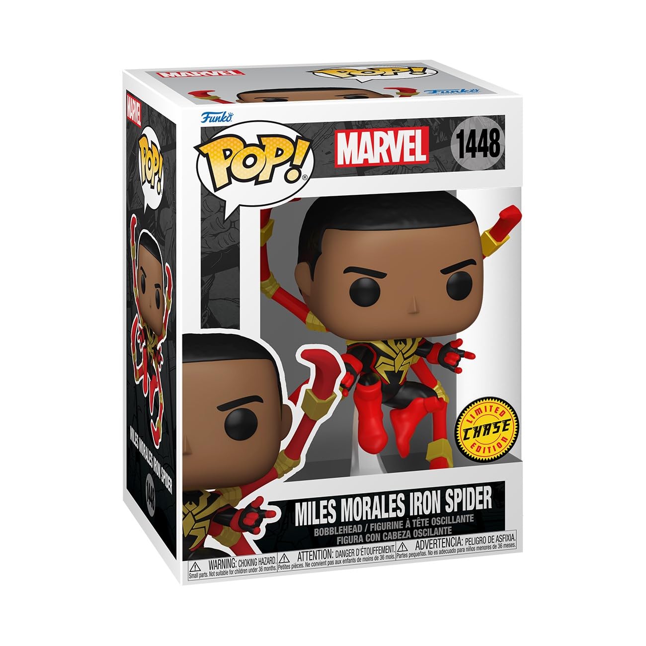 Funko Pop! Marvel: SP Comics - Miles Morales Iron Spider Vinyl Figure (83753) 4
