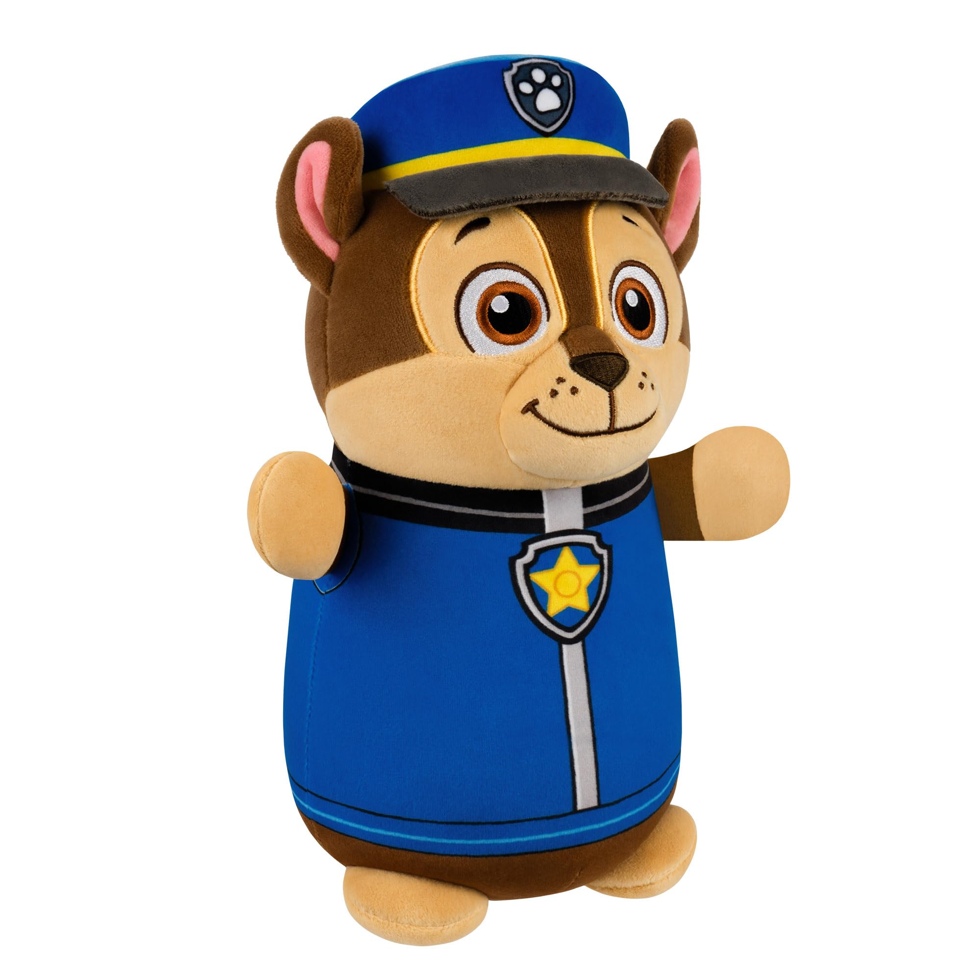 Squishmallows Chase HugMees 10-Inch Plush - Paw Patrol Cuddle Buddy 10