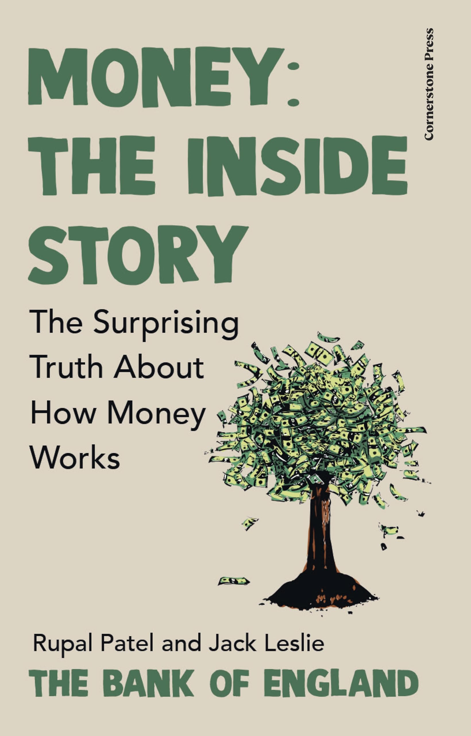 Patel, Leslie, & Bank of England - Money: The Inside Story | Hardcover 1