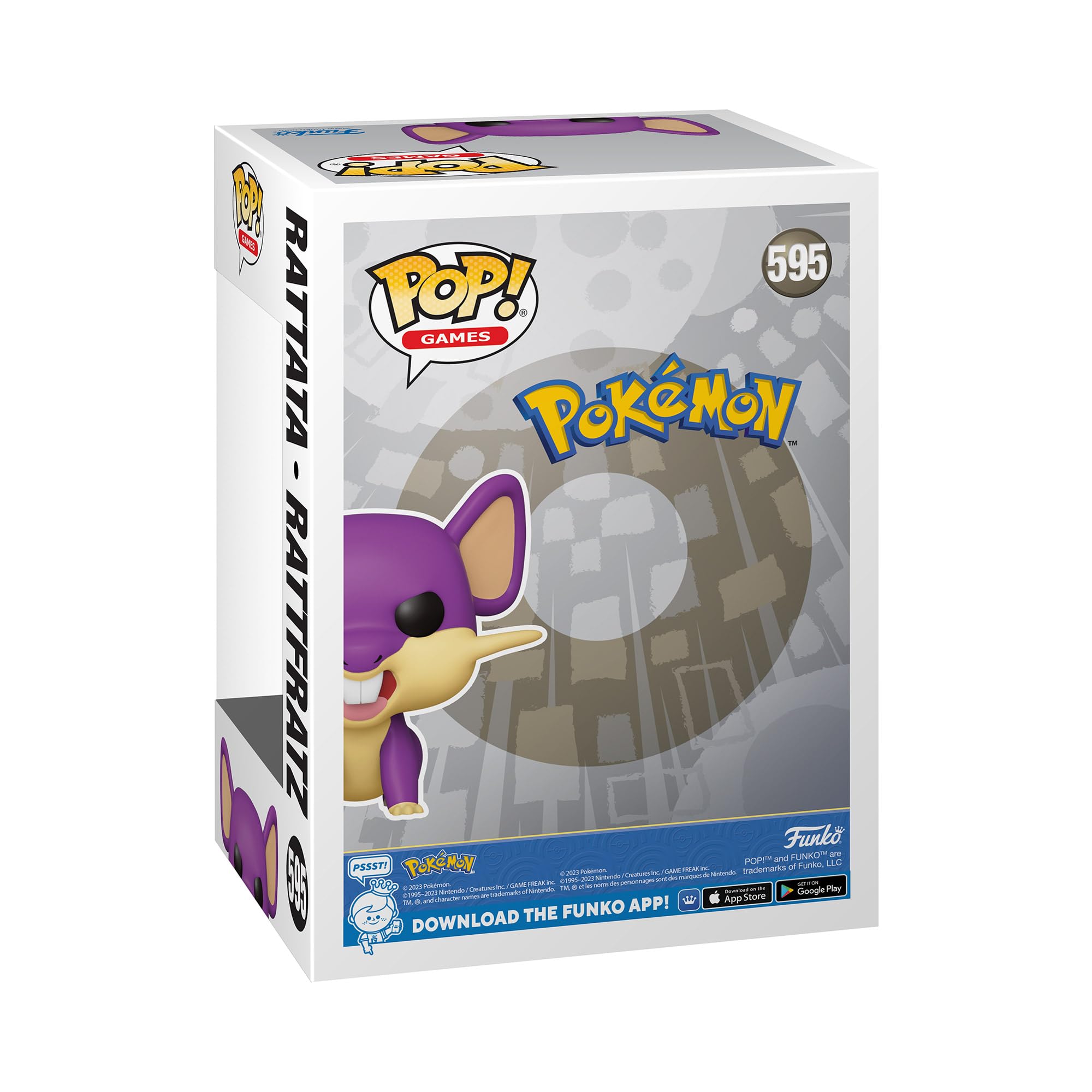 Funko Pop! Games: Pokémon - Rattata Vinyl Figure (74632) 11