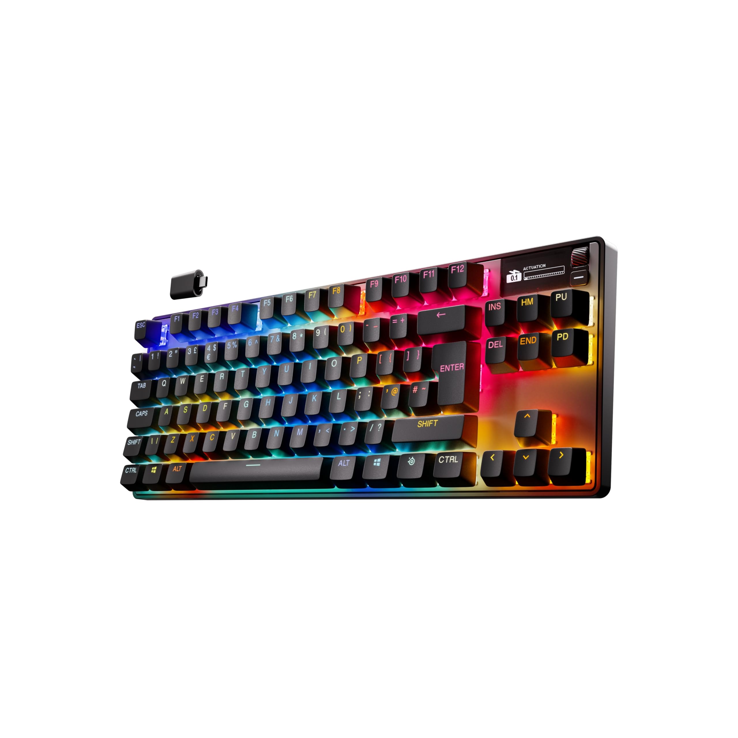 SteelSeries Apex Pro TKL Wireless Gen 3 (2025) - HyperMagnetic Gaming Keyboard 4