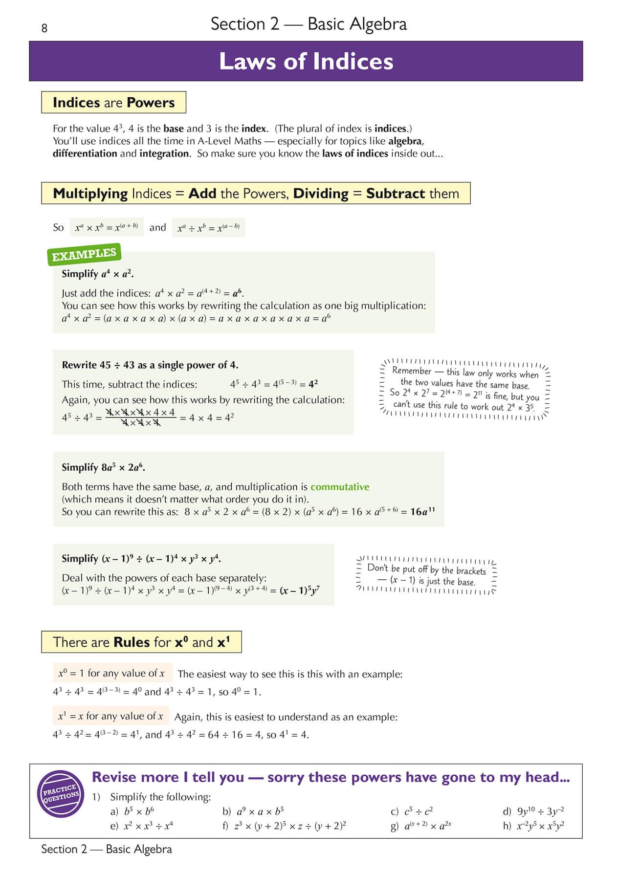 CGP Head Start to A-Level Maths - Bridging GCSE to A-Level | Paperback | Online Edition Included 2