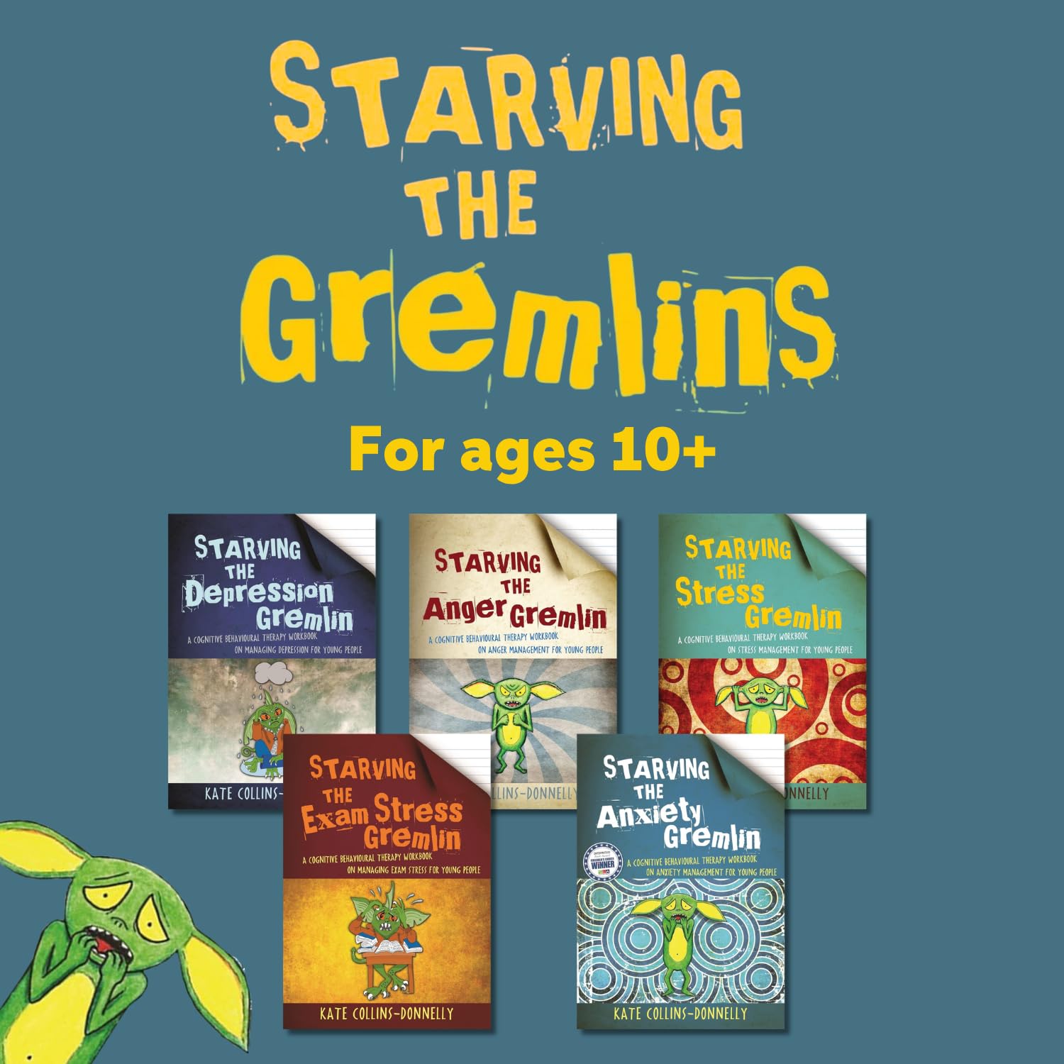 Jessica Kingsley Publishers Starving the Anxiety Gremlin CBT Workbook for Young People | Ages 10+ 5