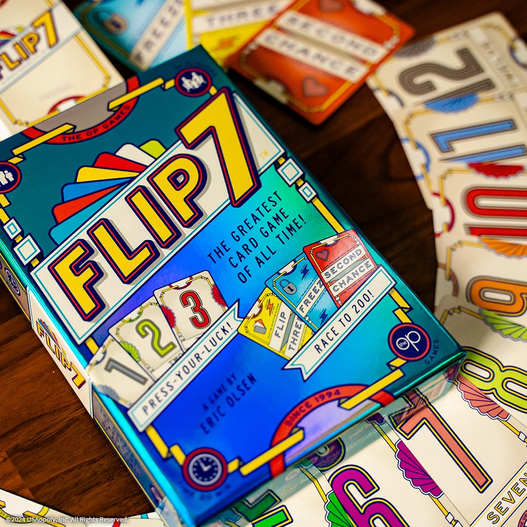 USAopoly Flip 7 Kartenspiel 3