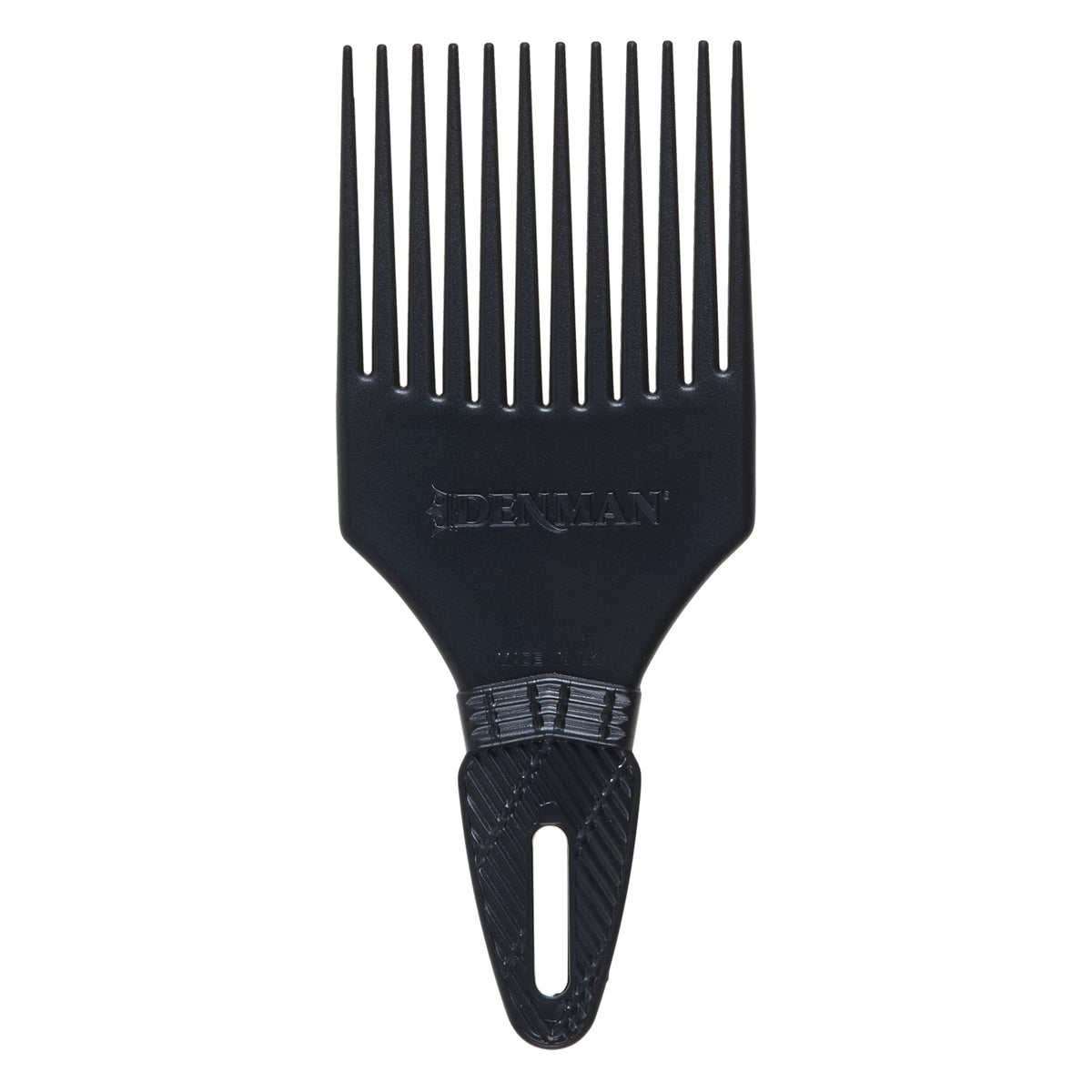 Denman Curl Volumiser Comb - Detangling, Styling, Defining Curls | Black Plastic