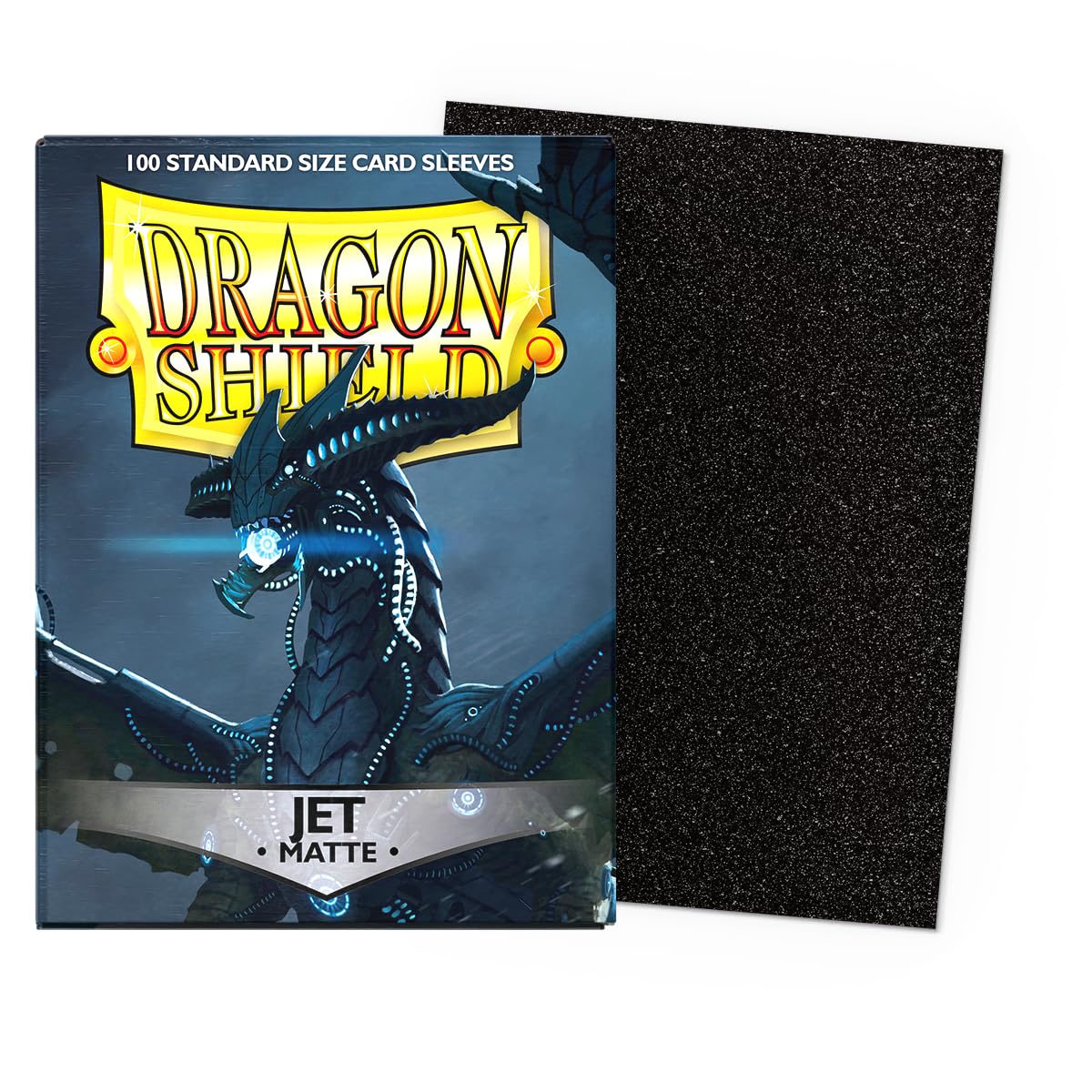 Dragon Shield Matte Jet Black Card Sleeves - 100 Count Standard Size (2.5 x 3.5 in) 5