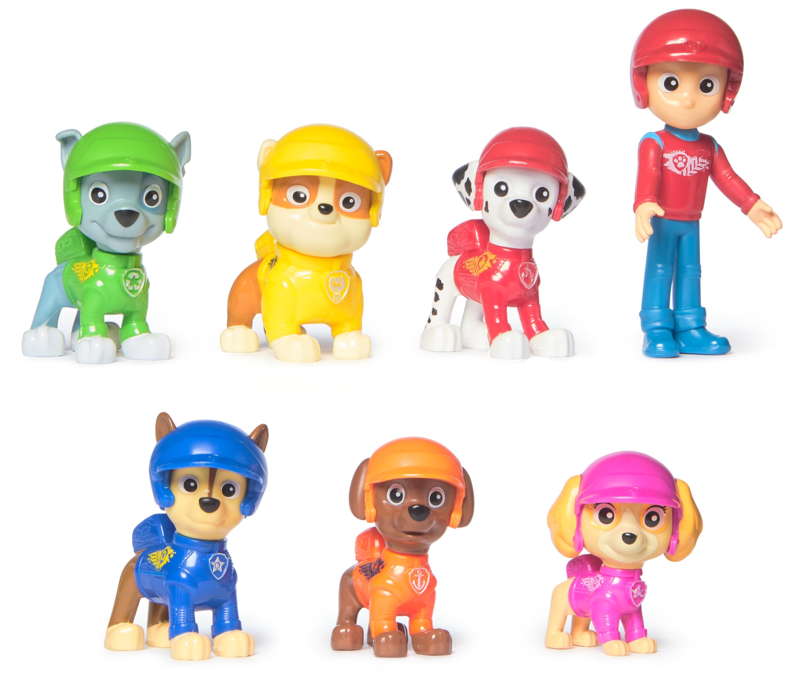 Paw Patrol: Rescue Wheels - 7 Collectible Action Figures Gift Pack 4