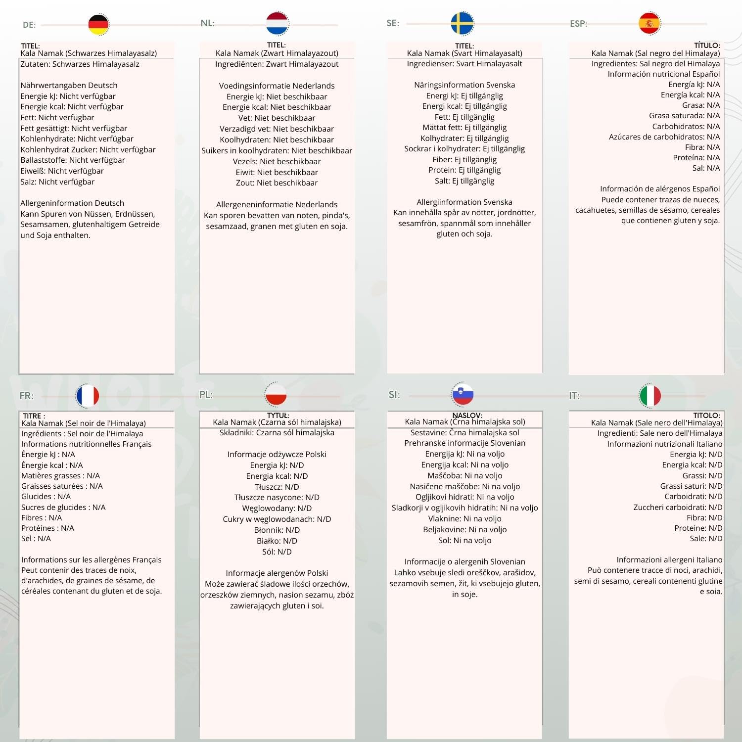 Wholefood Earth Kala Namak Himalayan Black Salt 500 g 3