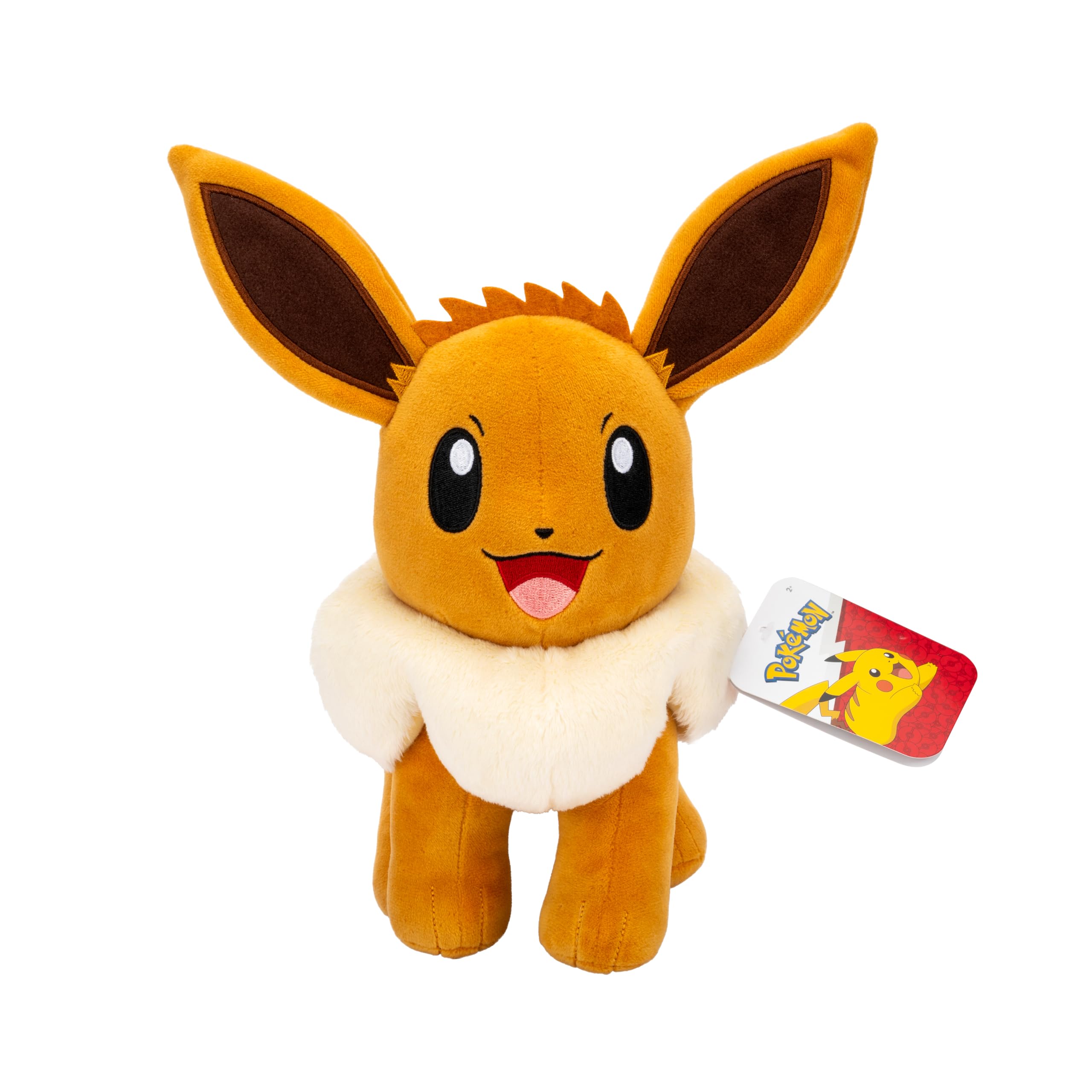 Pokémon Eevee Plush - 12-Inch Soft Plush with Authentic Animated Series Details 7