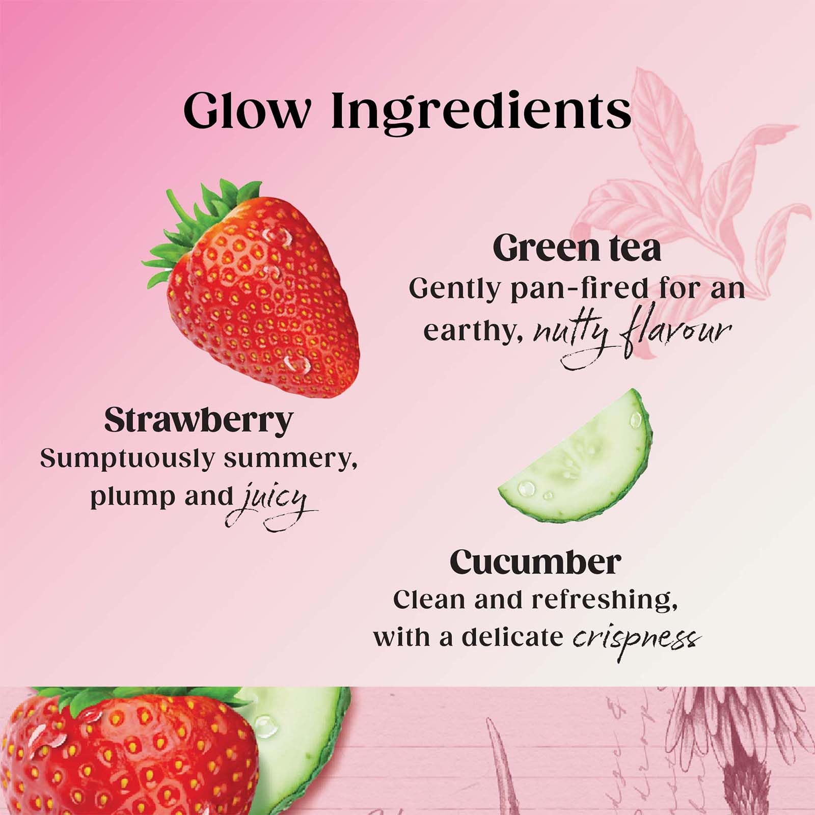 Twinings Superblends Glow Kräutertee mit Erdbeere, Gurke, grünem Tee und Aloe Vera (80 Teebeutel) 8