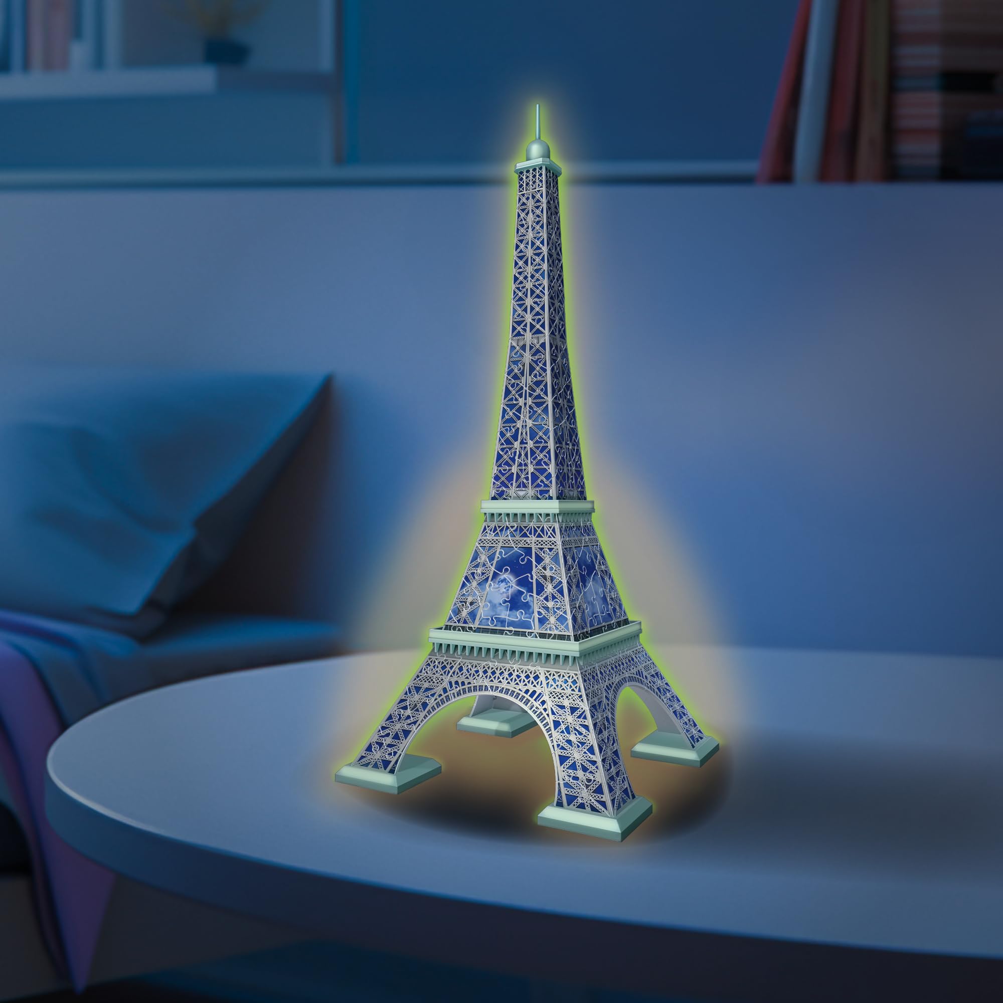 Ravensburger Glow in the Dark Eiffel Tower 3D Jigsaw Puzzle - 216-Piece Building Set for Kids & Adults 4