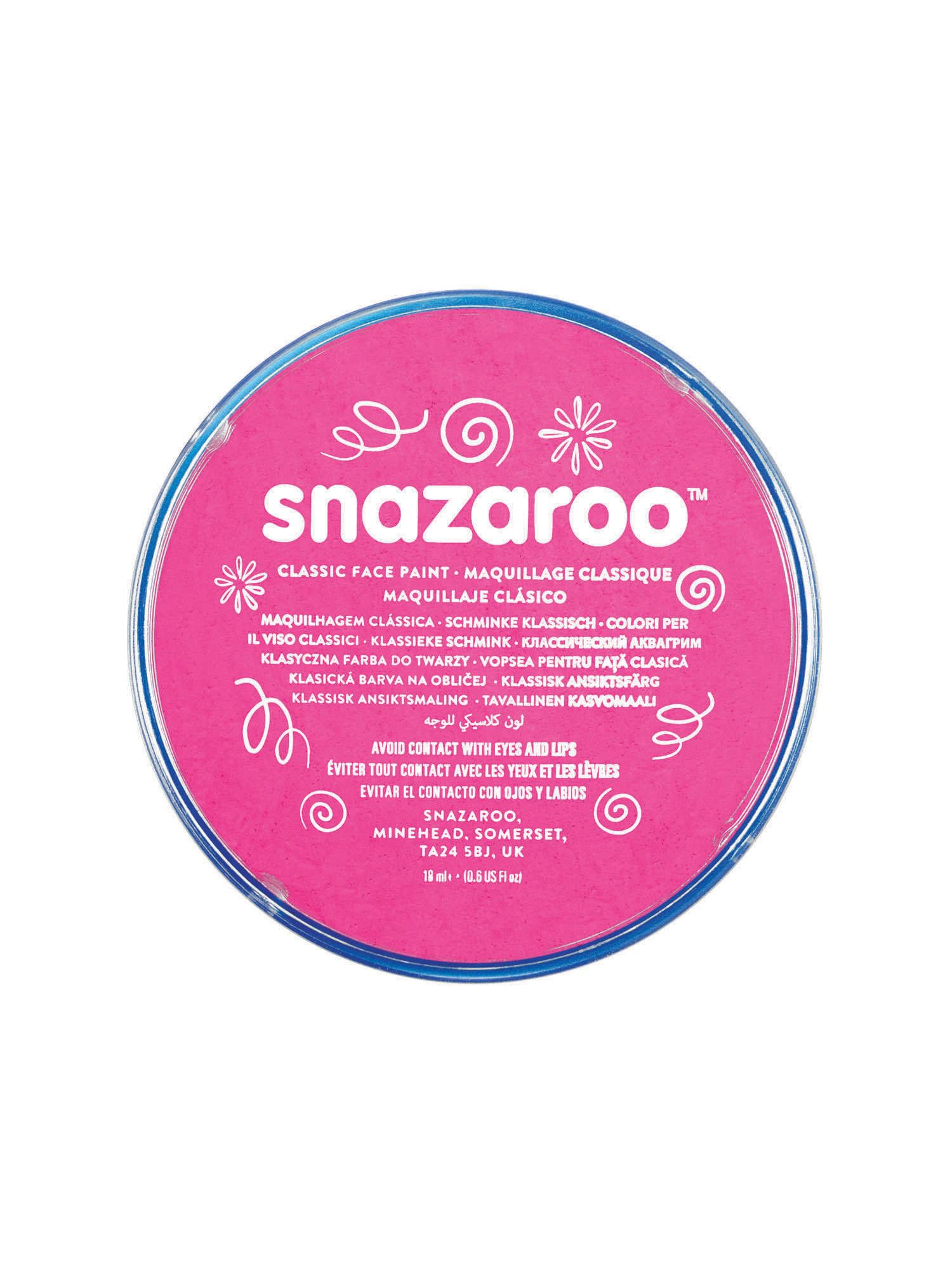 Snazaroo - Leuchtend rosa Gesichts- und Körperfarbe (18 ml) 6