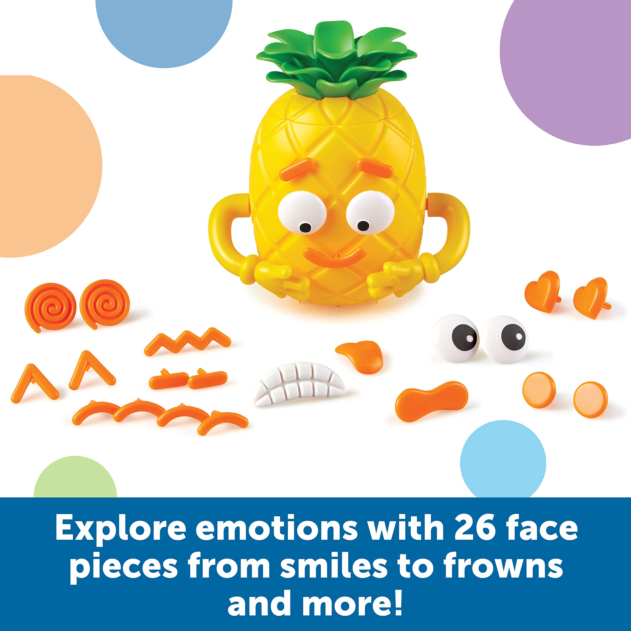 Learning Resources Big Feelings Pineapple - SEL Social-Emotional Learning Toy for Ages 3+