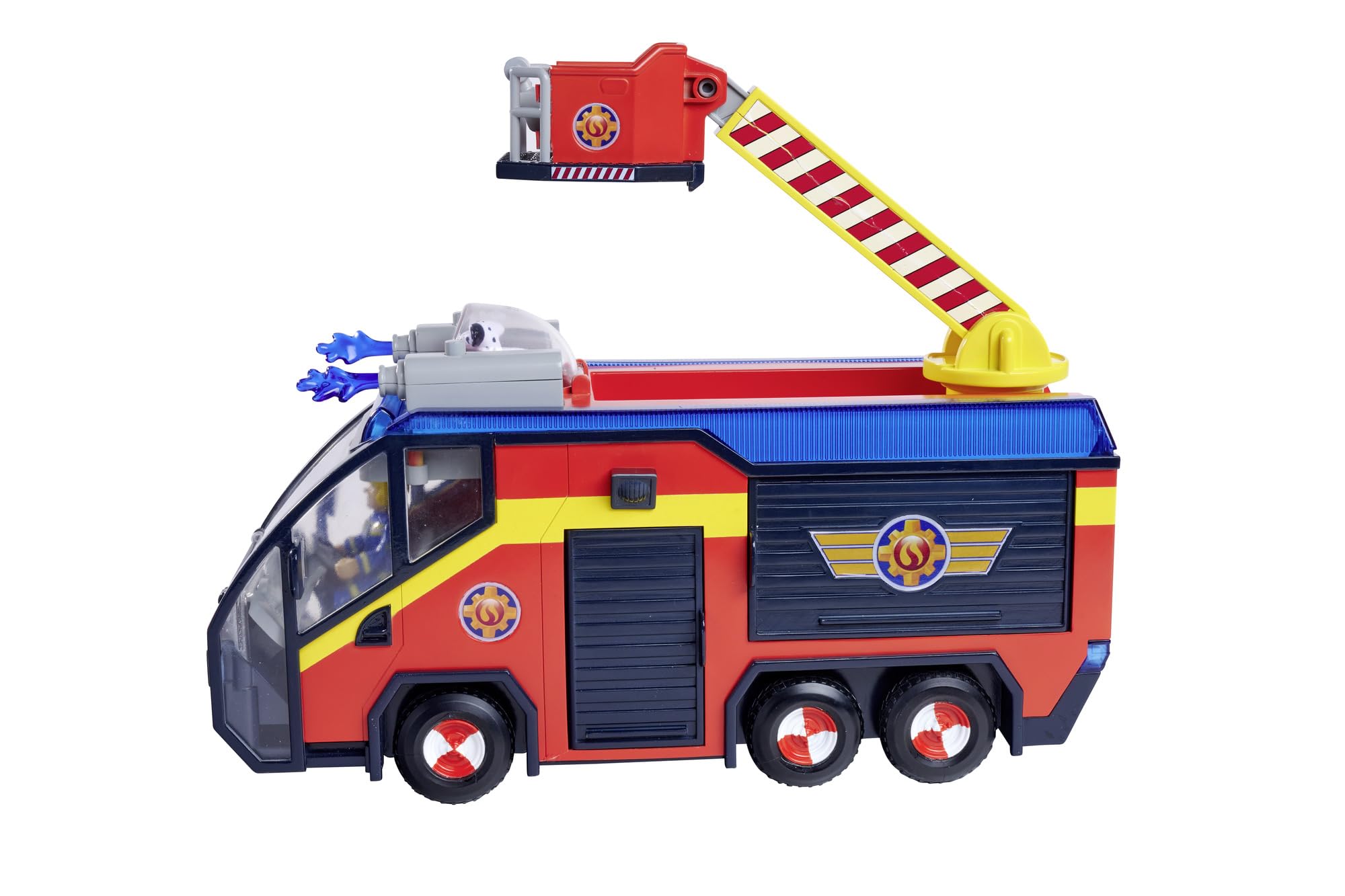 Fireman Sam Jupiter Deluxe Fire Engine Playset - Lights & Sounds, Ages 3+ 7