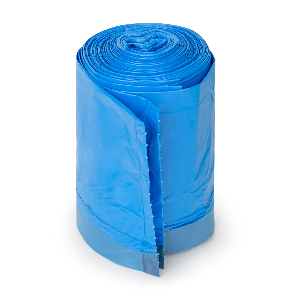Plasticplace Code K Compatible Blue Recycling Bags - 50 Count, 10 Gallon