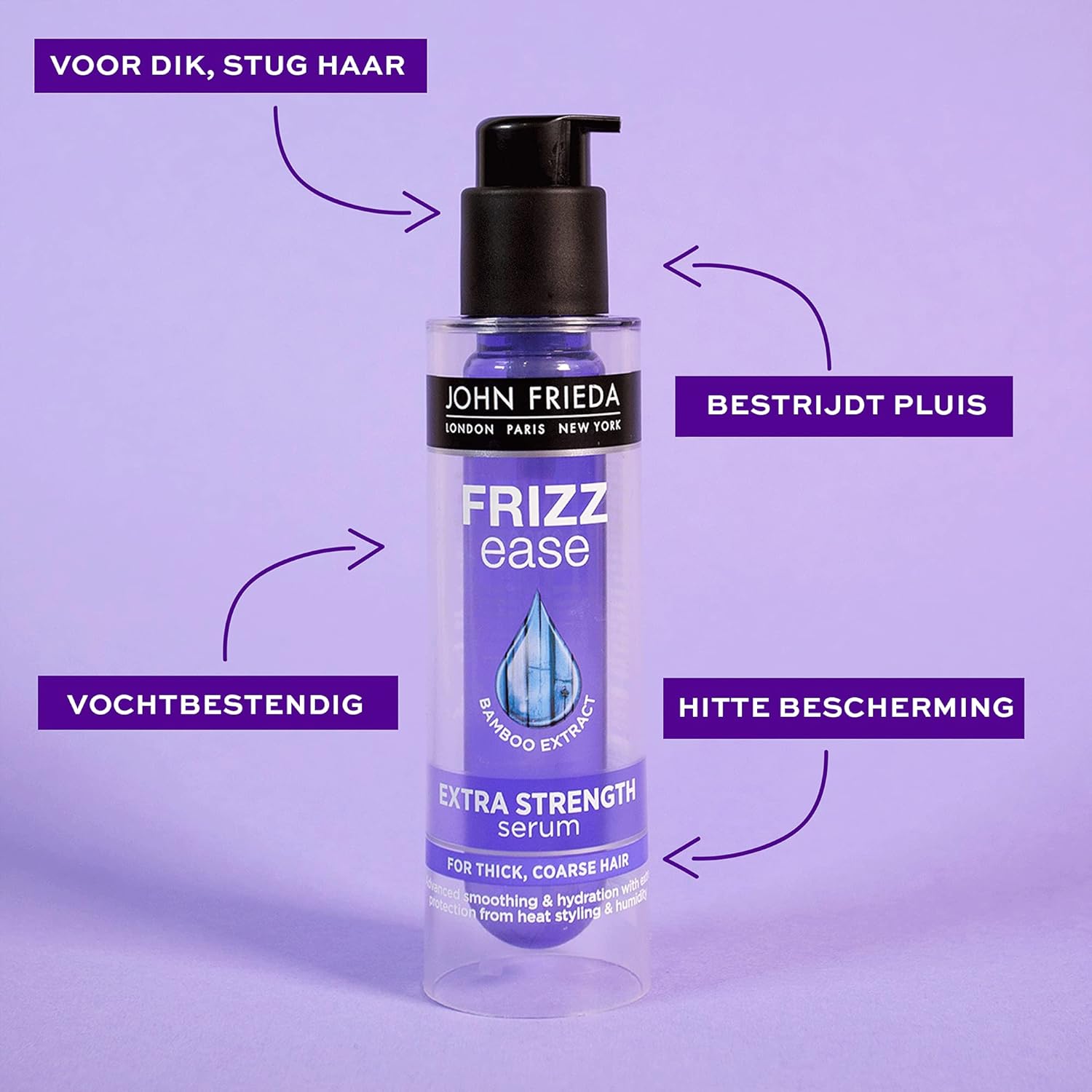 John Frieda Frizz-Ease Extra Strength 6 Effects Serum (50 ml) 3