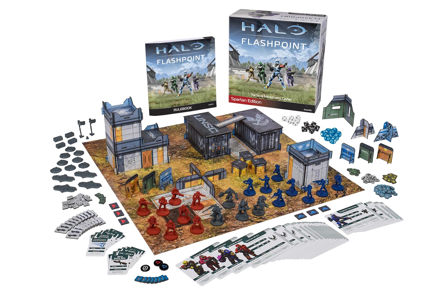 Mantic Halo: Flashpoint – Spartan Edition Tactical Miniatures Game