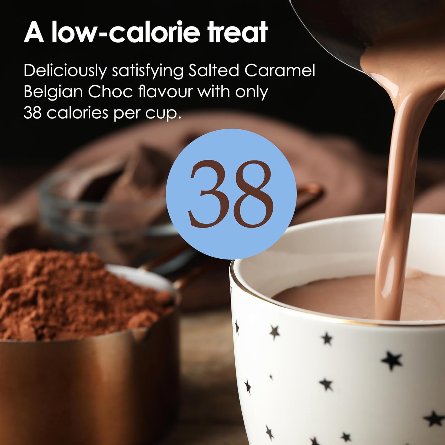 Twinings Options Salted Caramel Hot Chocolate Drink (Multipack of 6 x 220 g Jars) 3