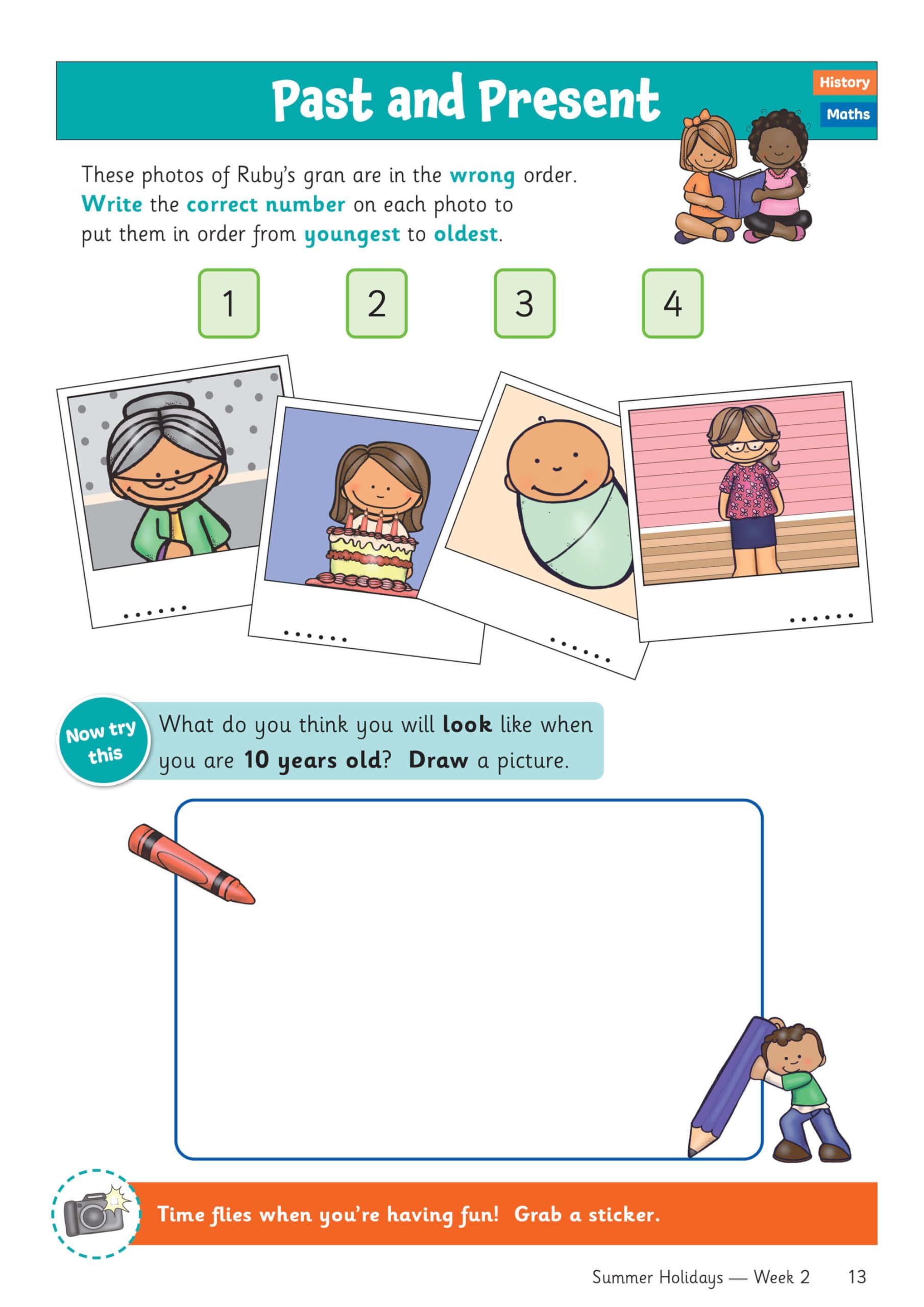 CGP Summer Holidays Activity Workbook - Reception to Year 1 Transition | Maths, English, Puzzles | 64 Pages 5