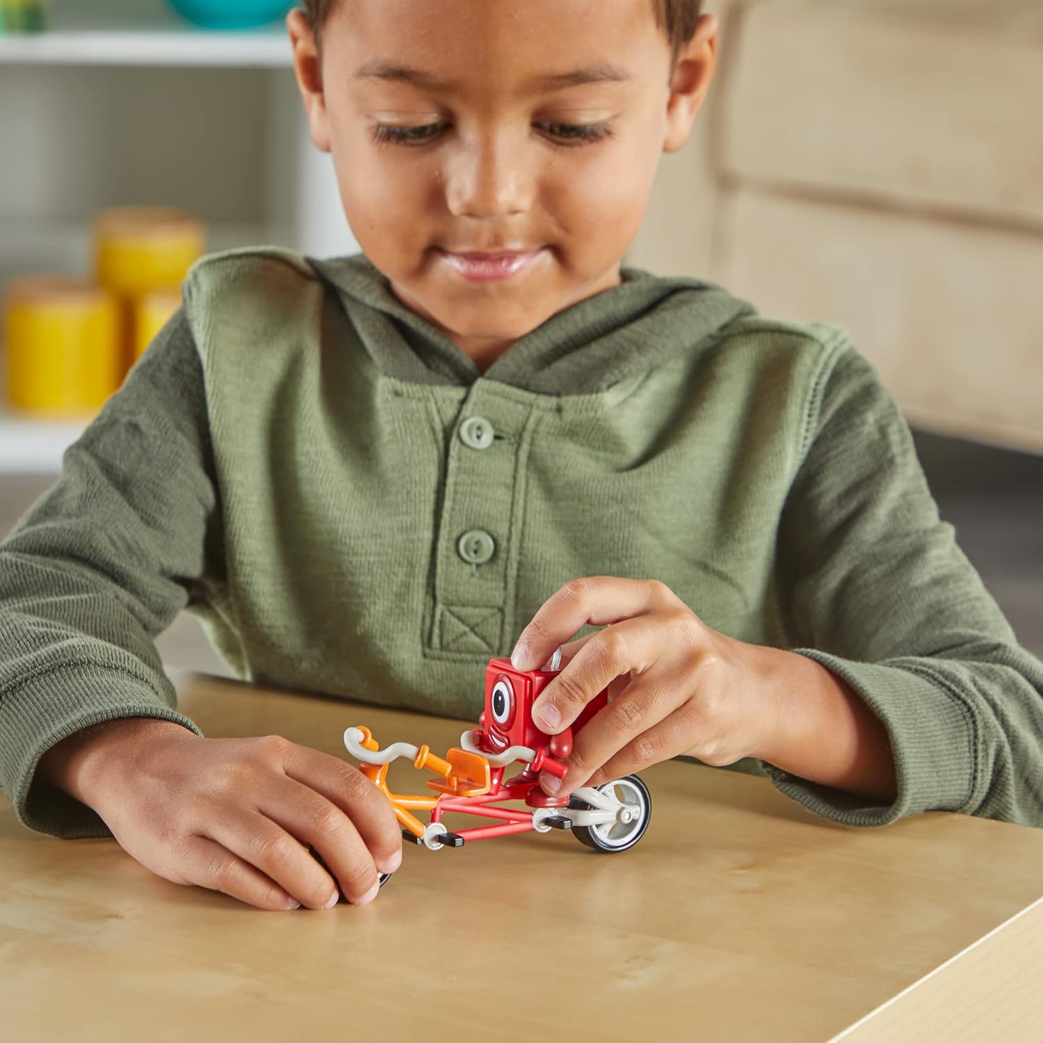 Numberblocks One and Two Bike Adventure - Tandem Bike Playset for Ages 3-7 6