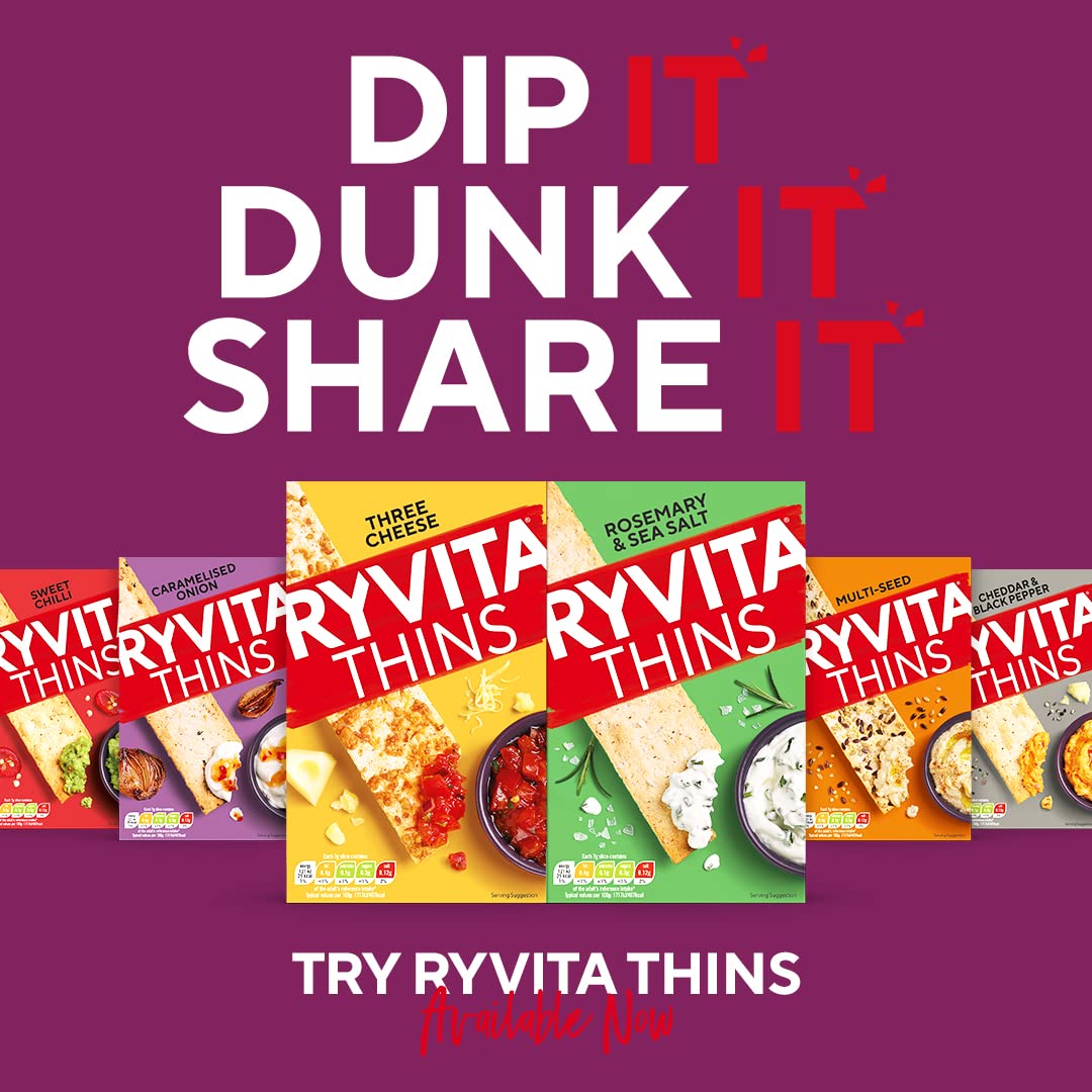 Ryvita Multi Grain Crunchy Rye Breads, 250g 6