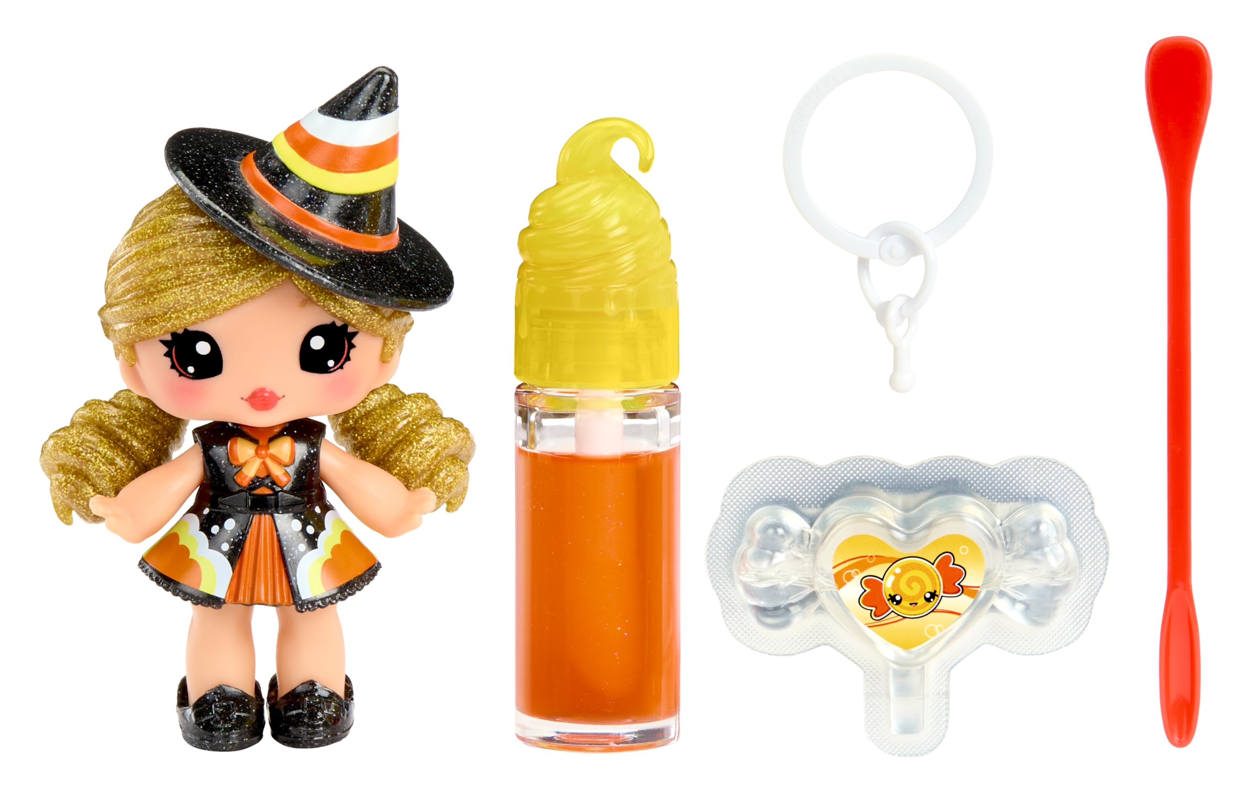 Yummiland x Halloween Lip Gloss Doll - Cassie Treats - DIY Creative Playset for Ages 4+