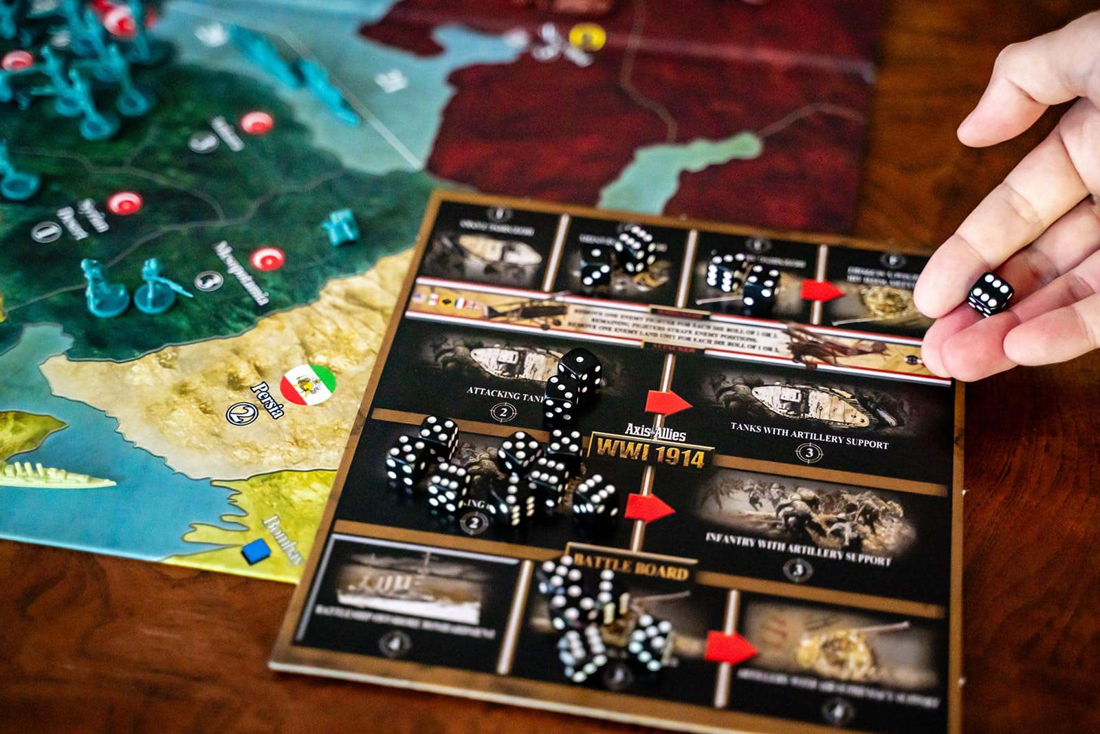 Renegade Game Studios Axis & Allies: WWI 1914 Board Game 4
