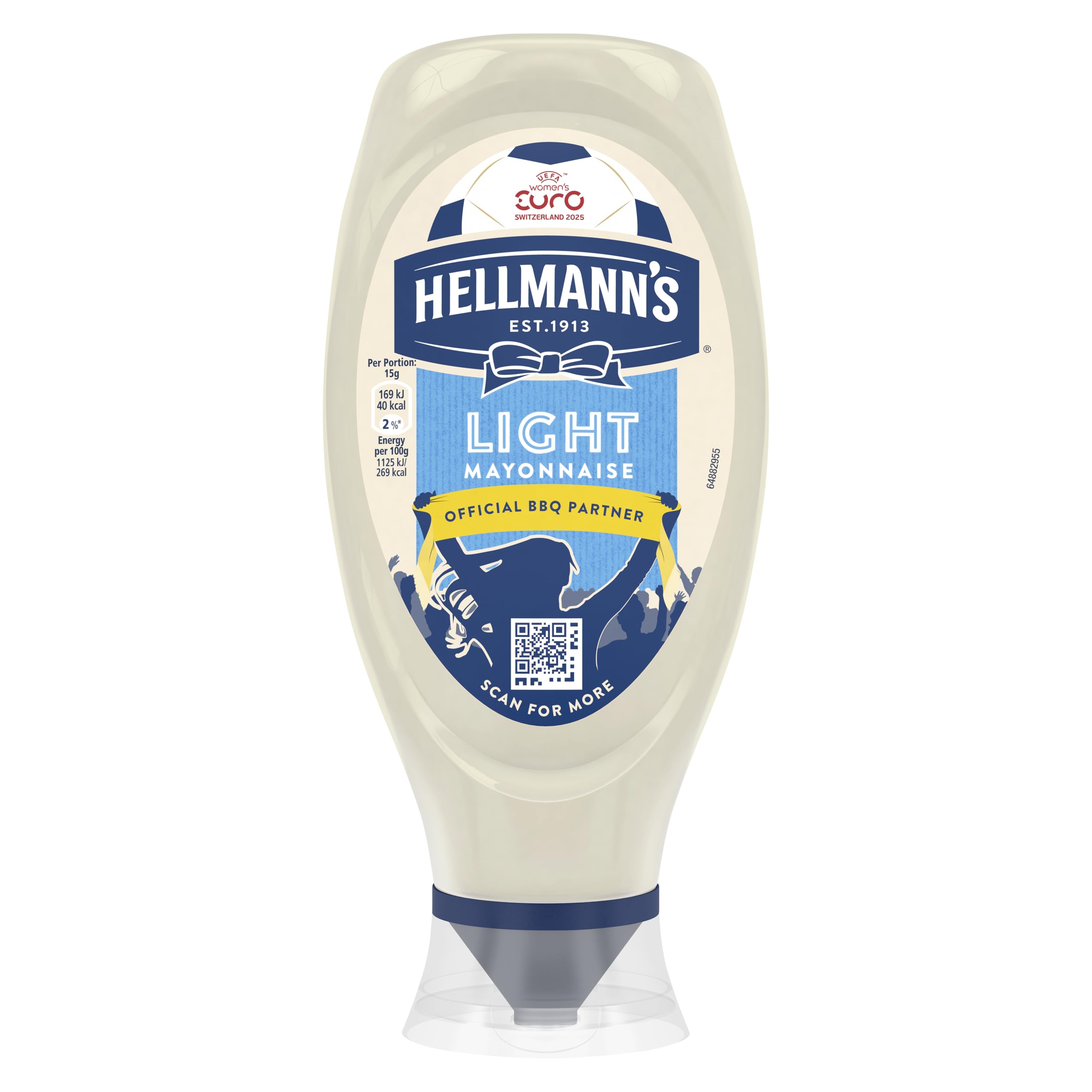 Hellmann's UEFA WOMEN'S EURO 2025 Limited Edition Condiment Squeeze Bottle