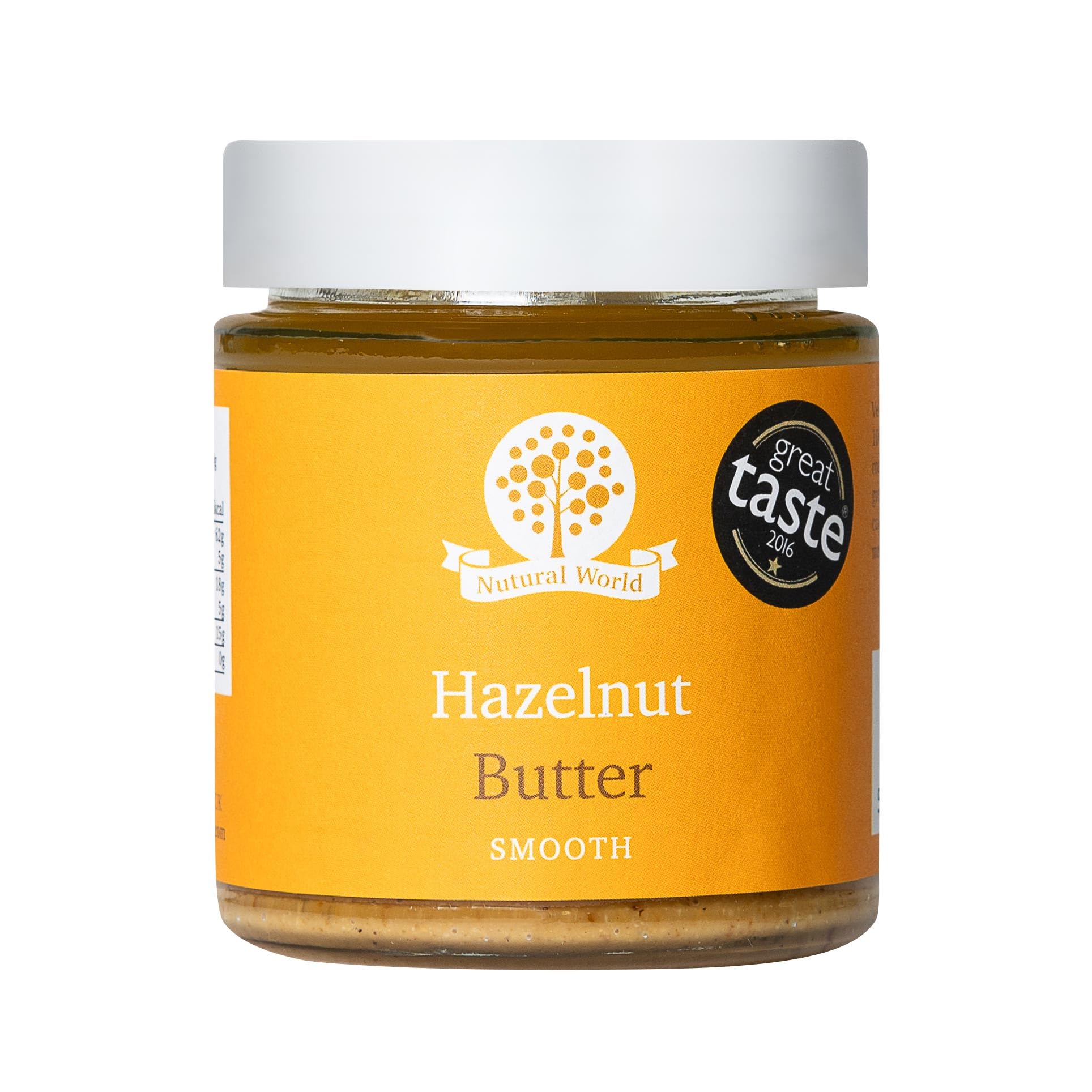 Nutural World – Zarte Haselnussbutter (170 g) – 100 % reine Einzelzutat