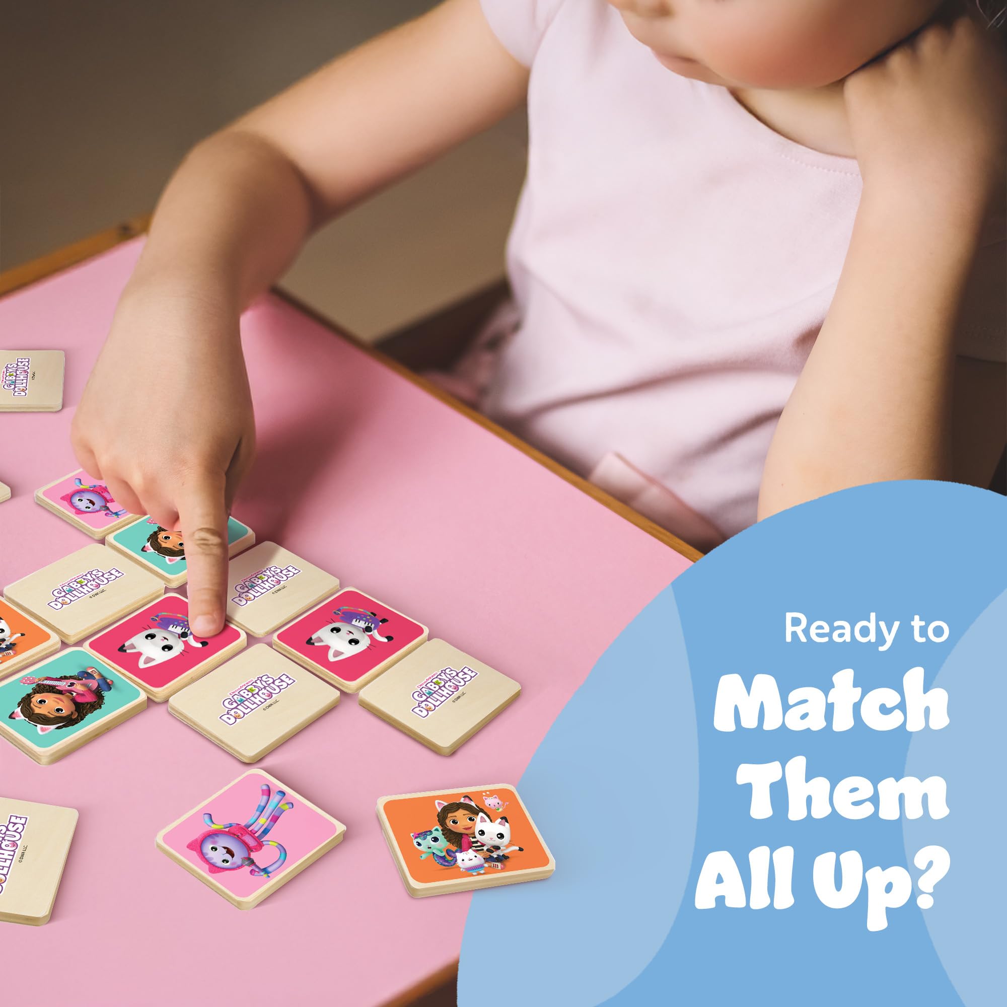 Gabby's Dollhouse Memory Game - Matching Card Game with Gabby & Friends 3