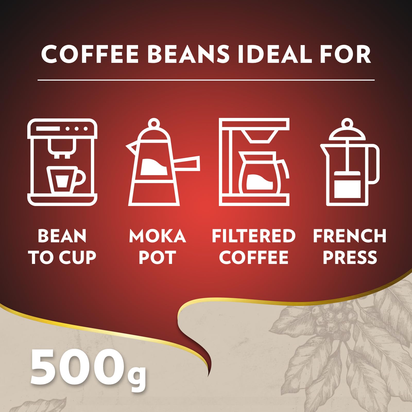 Lavazza Espresso Barista Gran Crema - Drum Roasted Whole Coffee Beans, 500g 3