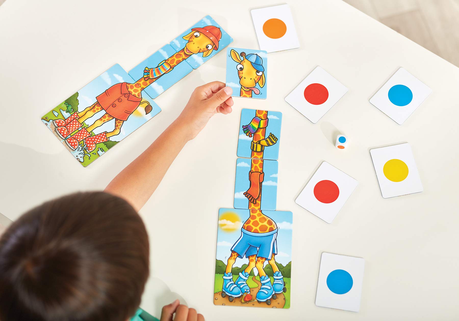 Orchard Toys Giraffes in Scarves Board Game 8
