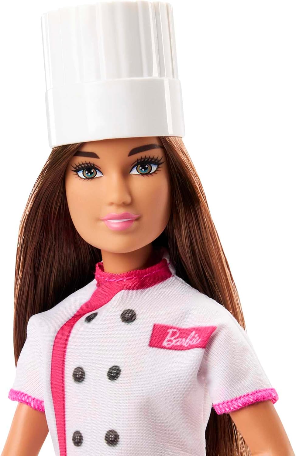 Barbie Career Pastry Chef Doll with Hat and Cupcake - Role Play Toy for Kids 3+ 4