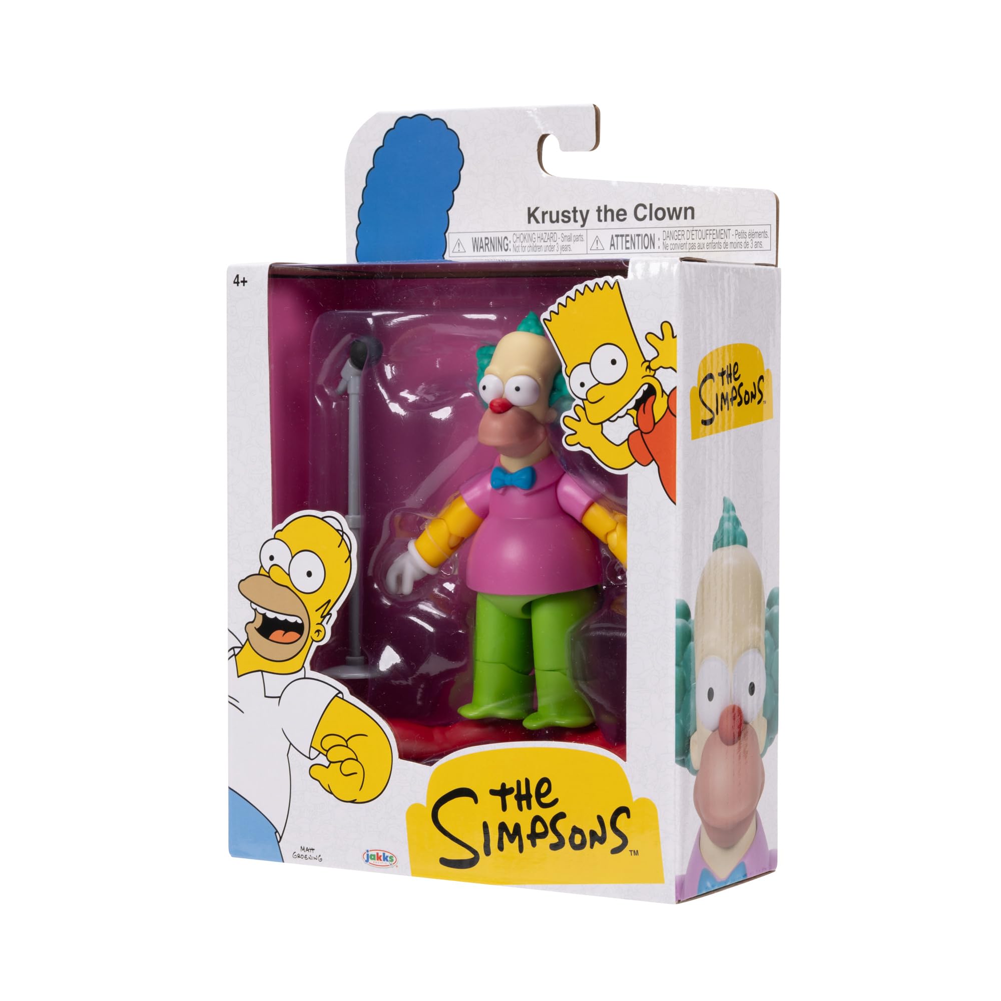 JAKKS Pacific The Simpsons - Krusty the Clown 12.7 cm Figurine 14