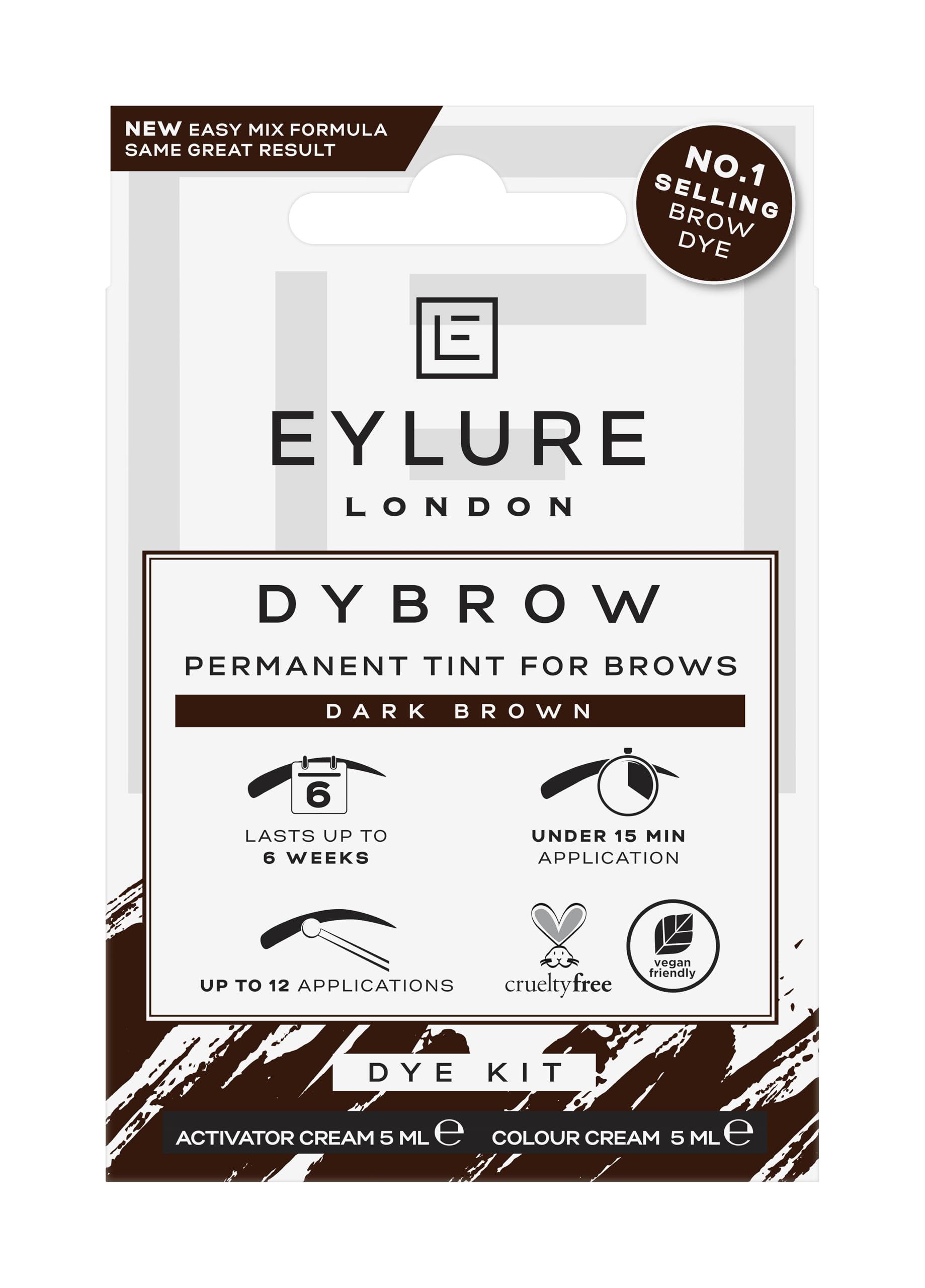 Eylure - DYBROW Eyebrow Dye Kit (Dark Brown) 5