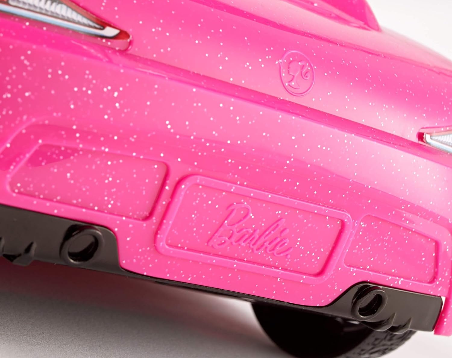 Barbie Convertible and Doll Pack - Sparkly Pink Vehicle with Realistic Details for Imaginative Play 3