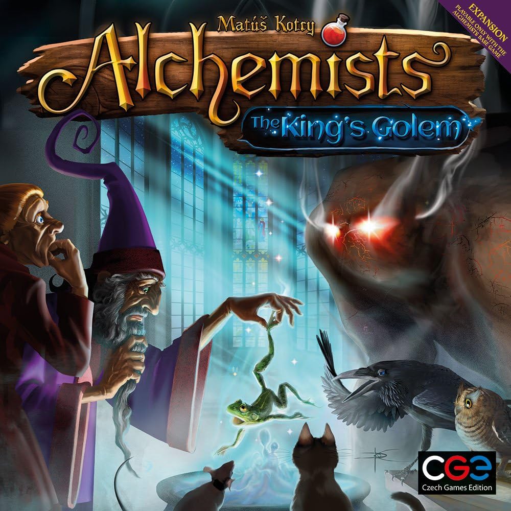 Czech Games The King's Golem: Alchemists Expansion Board Game 3
