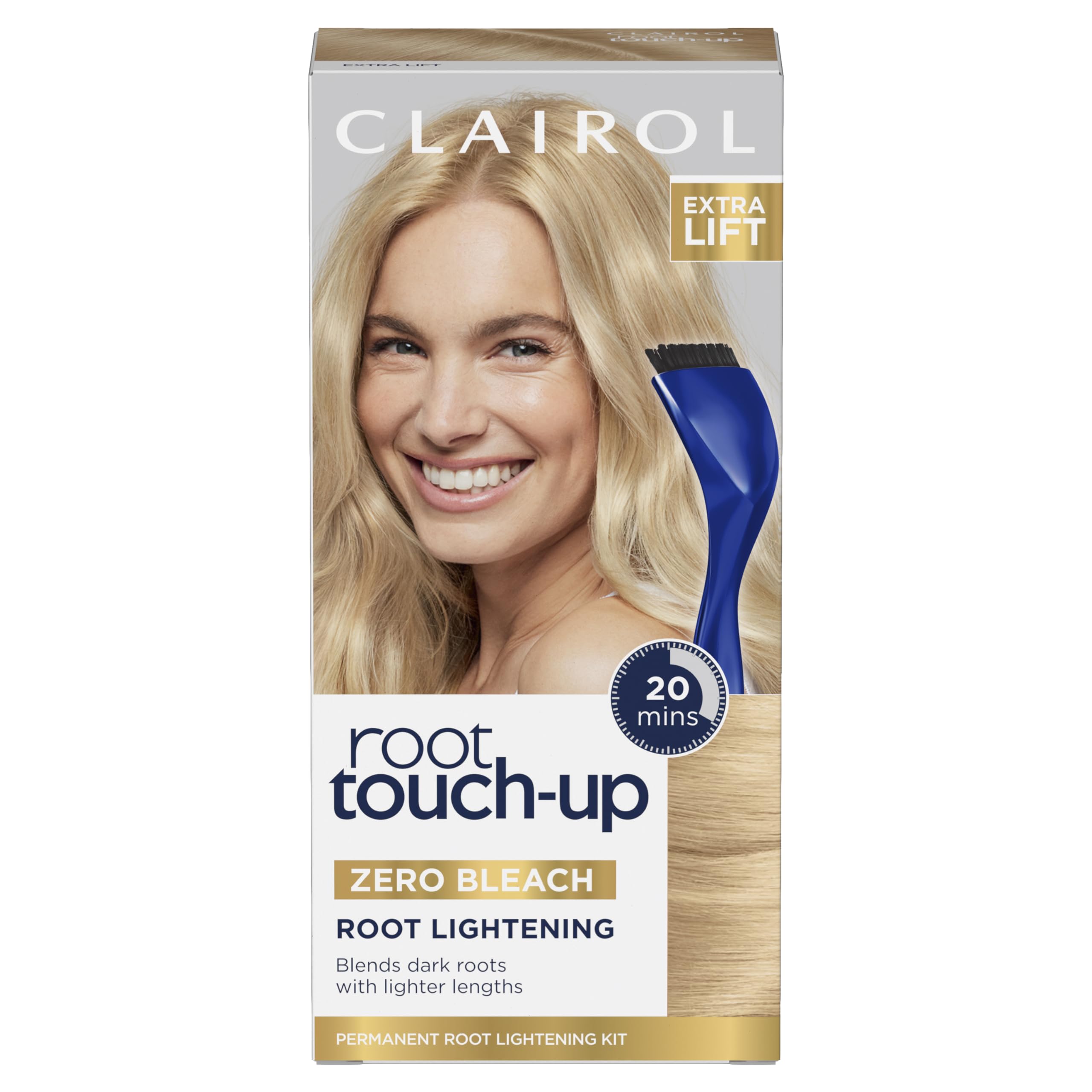 Clairol Root Touch-Up Extra Lift for Blonde, Highlighted & Balayage Hair (Permanent Color Cream with Activator)