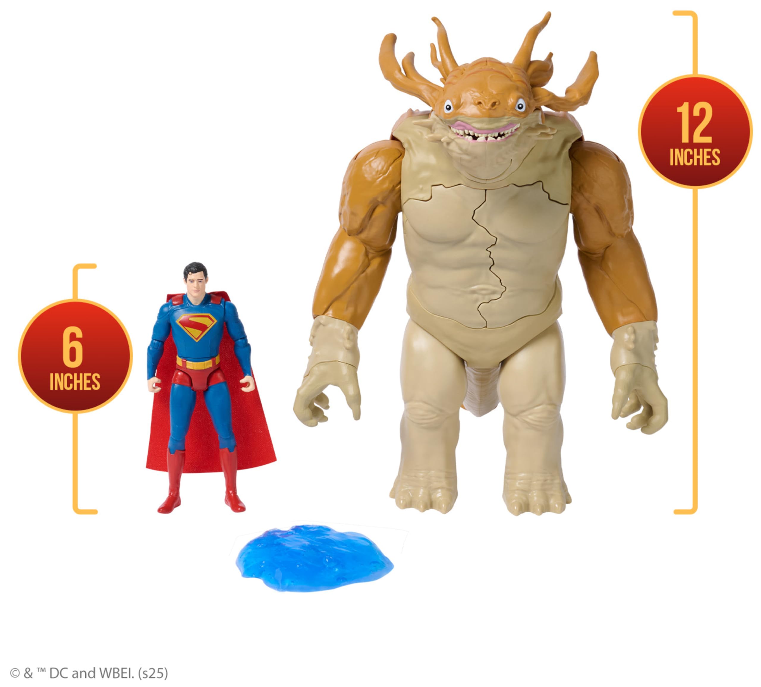 DC Comics Superman vs. Kaiju Slime Battle Action Figure Playset - 4+ Years